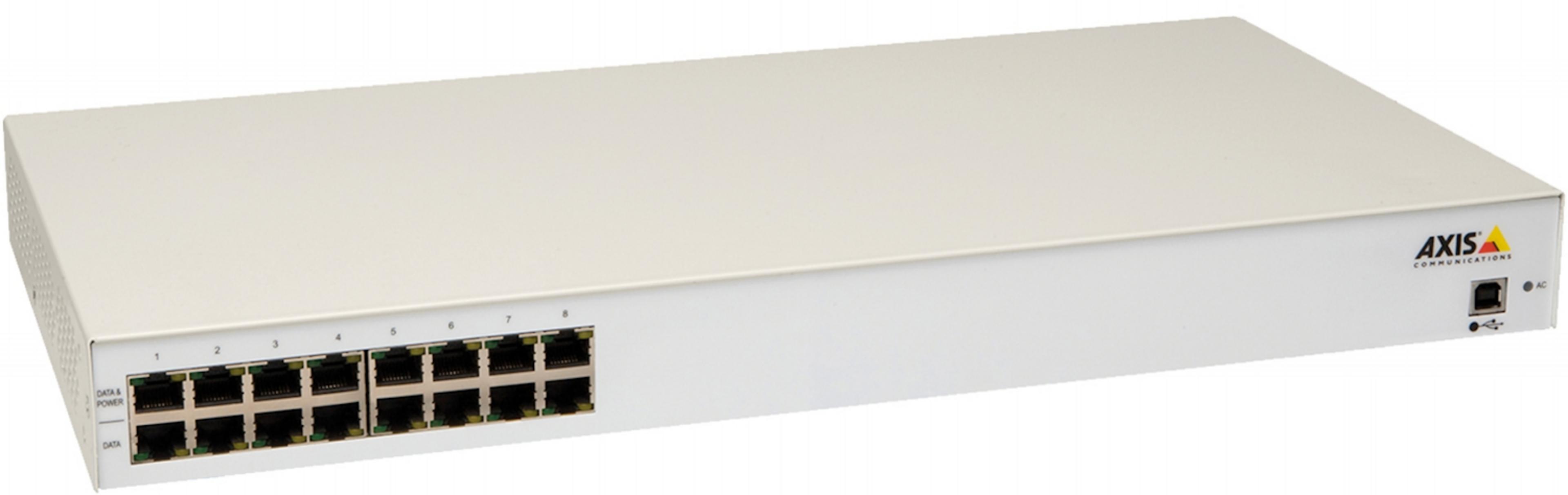 AXIS PoE Midspan 8-port