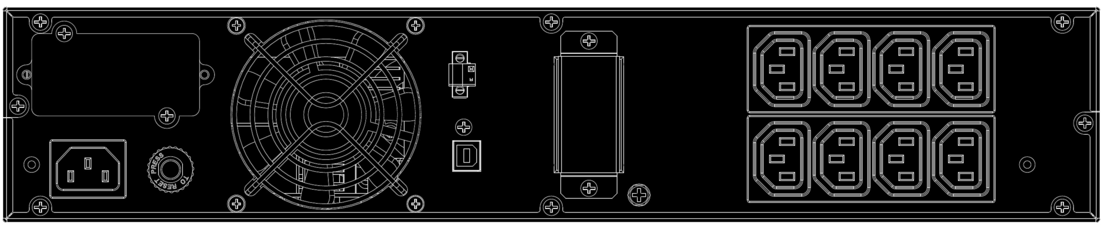 Vertiv Liebert GXE3 RT 1500VA UPS 230V