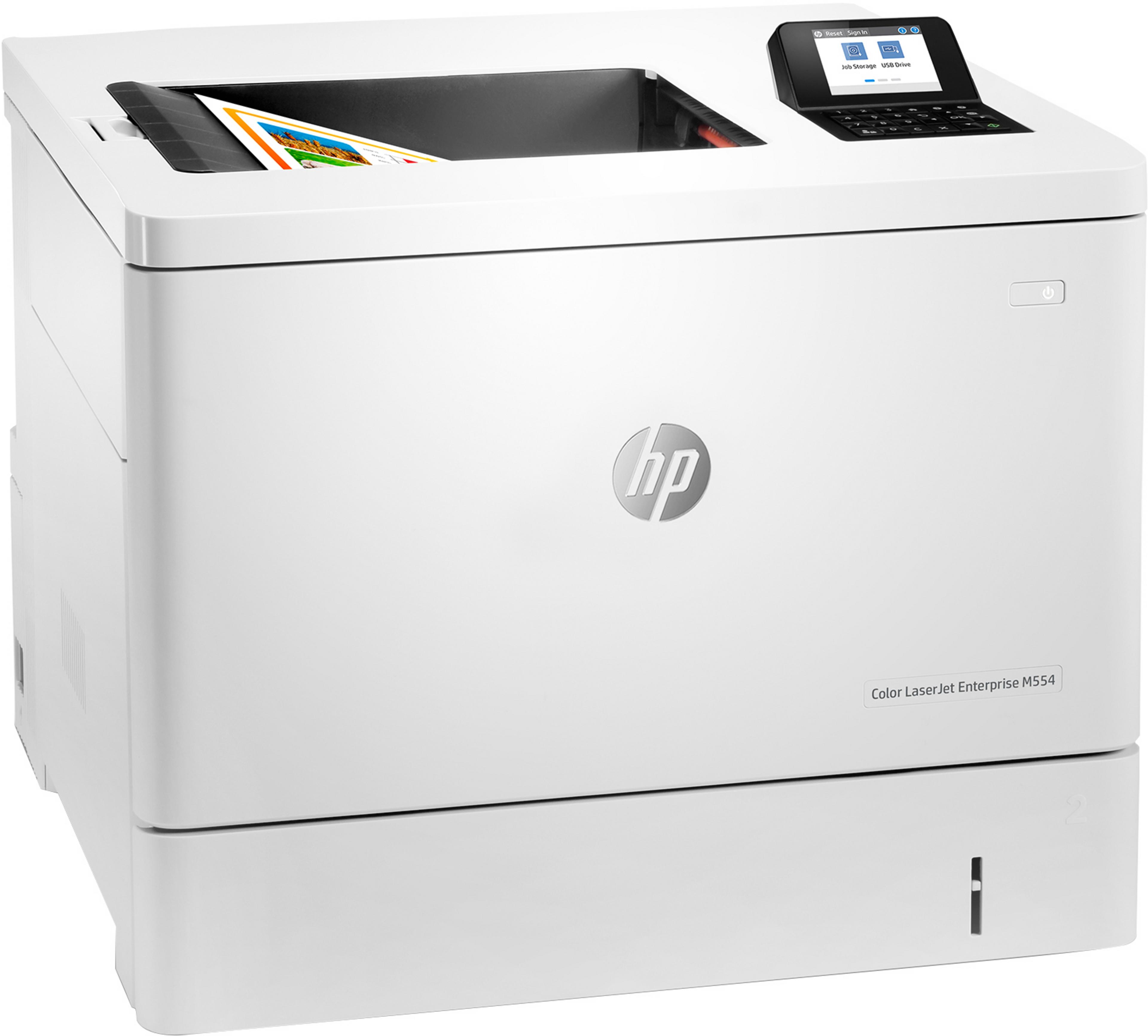 HP Color LaserJet Enterp. M554dn Printer
