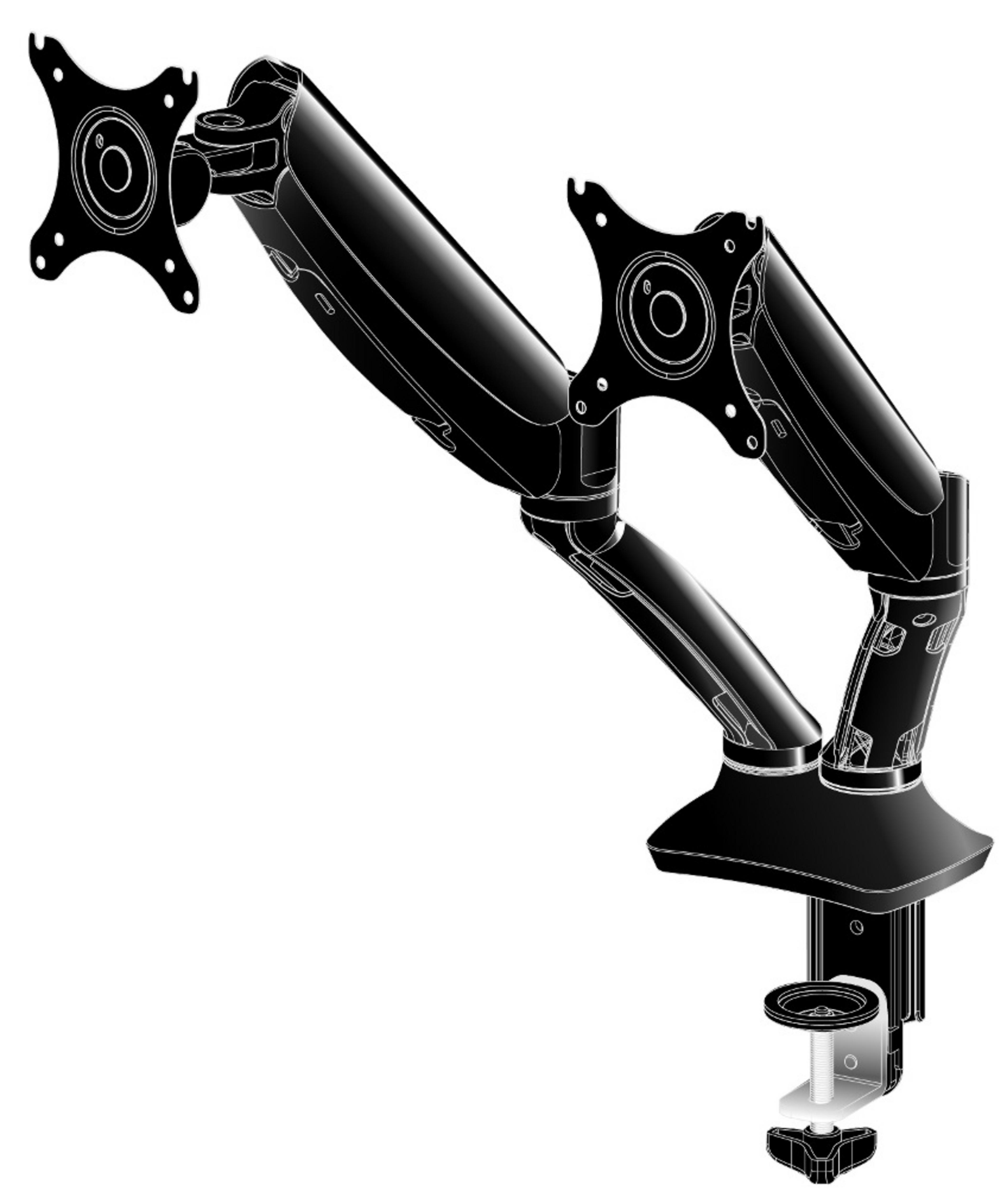 iiyama DS3002C-B1 Dual Desk Mount