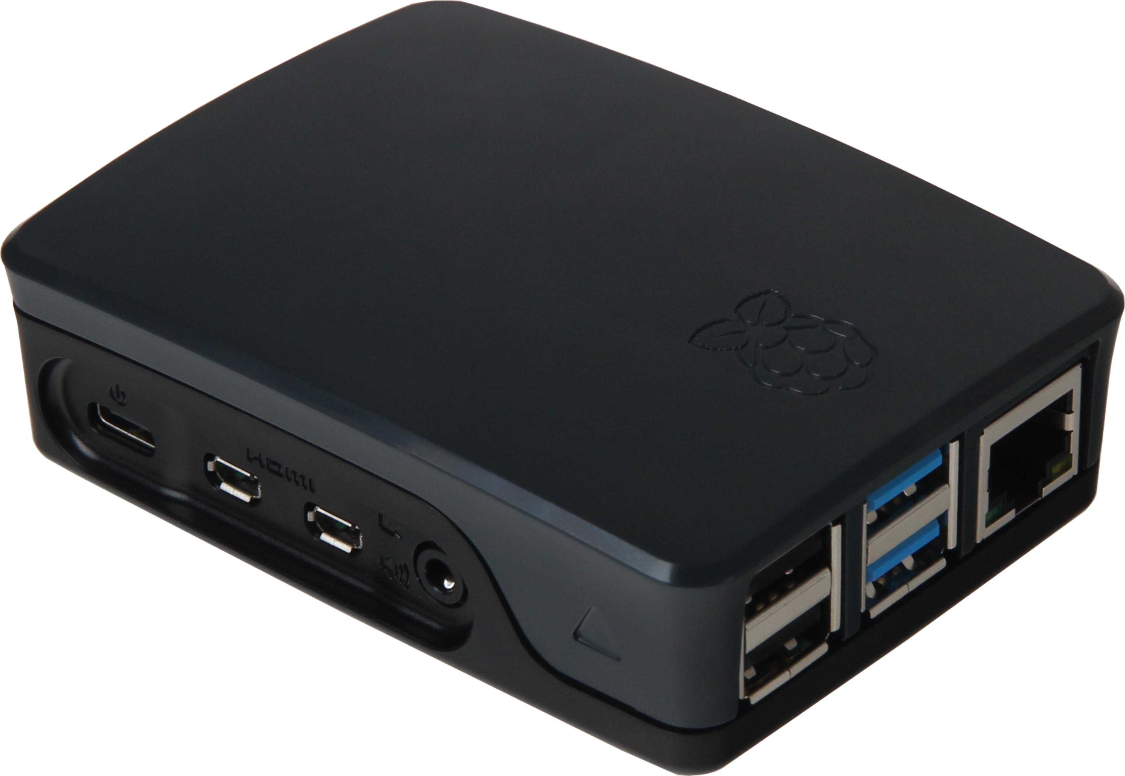 Raspberry Pi 4B Enclosure Black