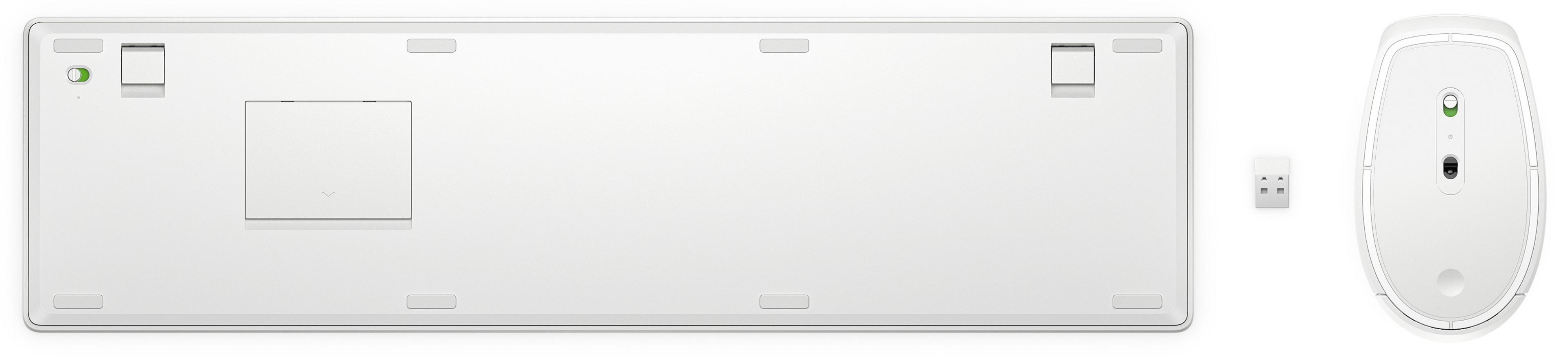 HP 655 Keyboard and Mouse Set White