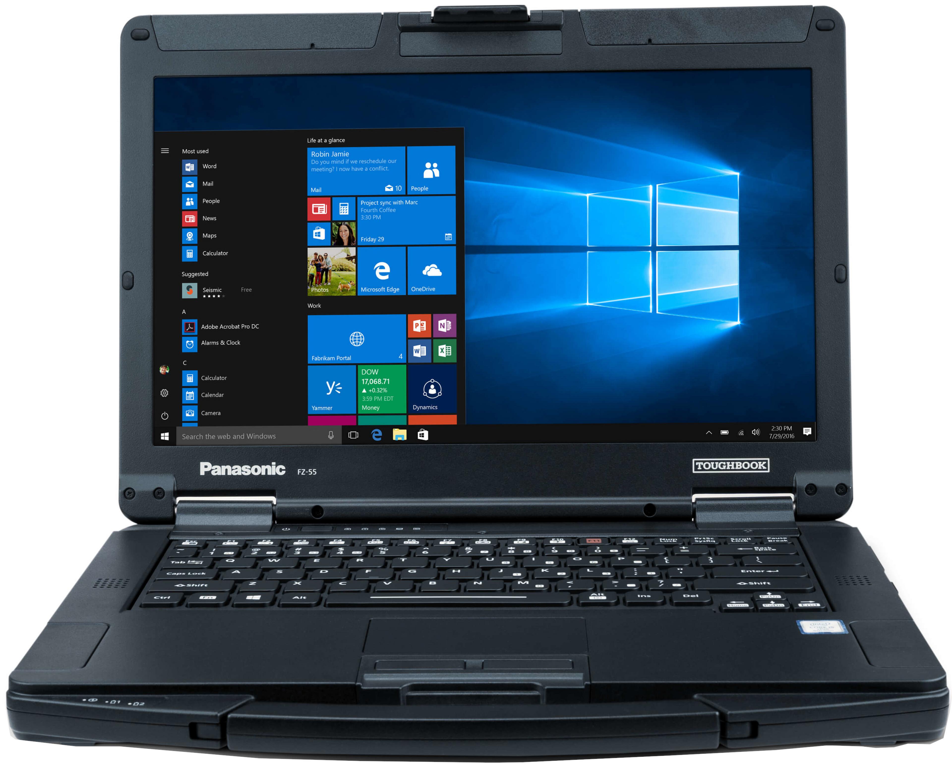 Panasonic FZ-55 mk2 FHD Touch Toughbook
