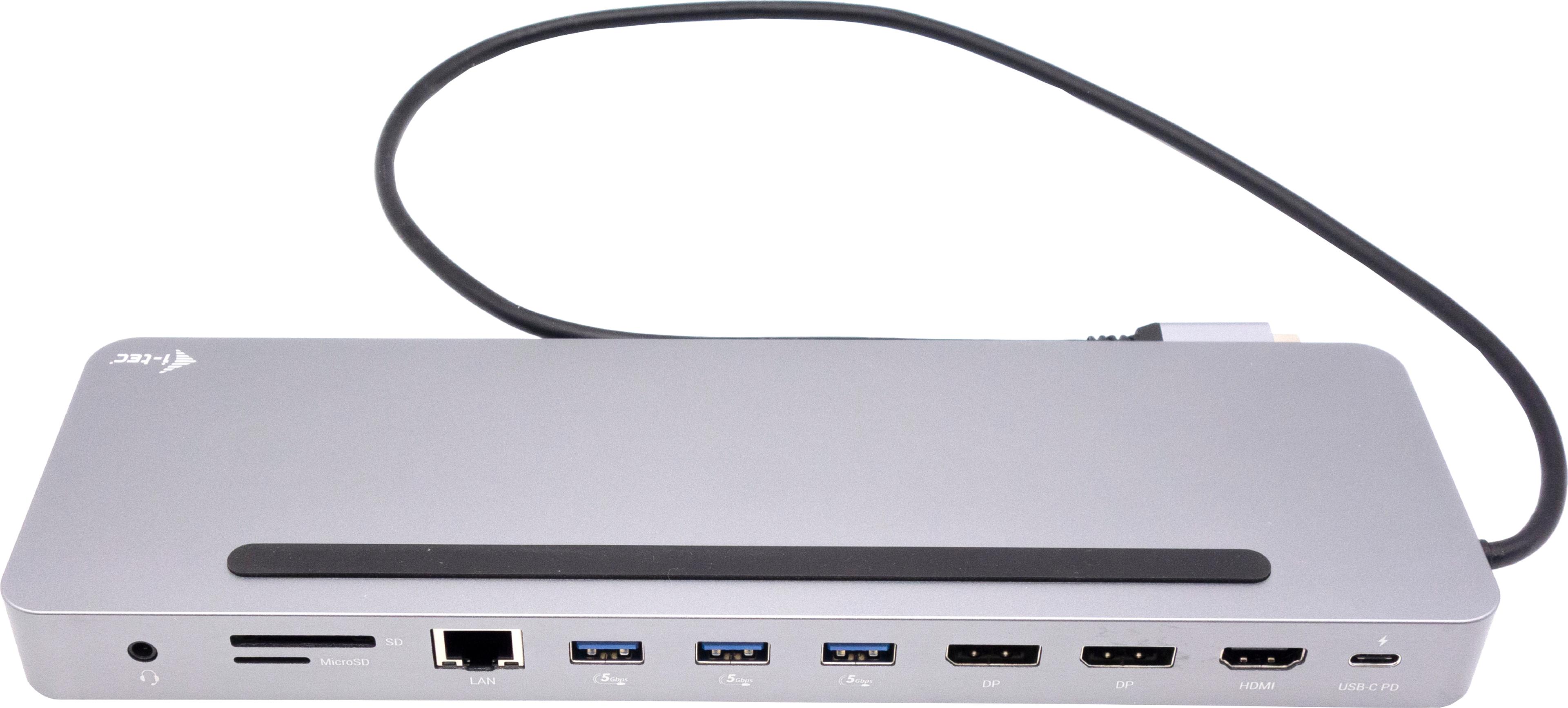 i-tec USB-C - HDMI+2xDisplayPort Dock