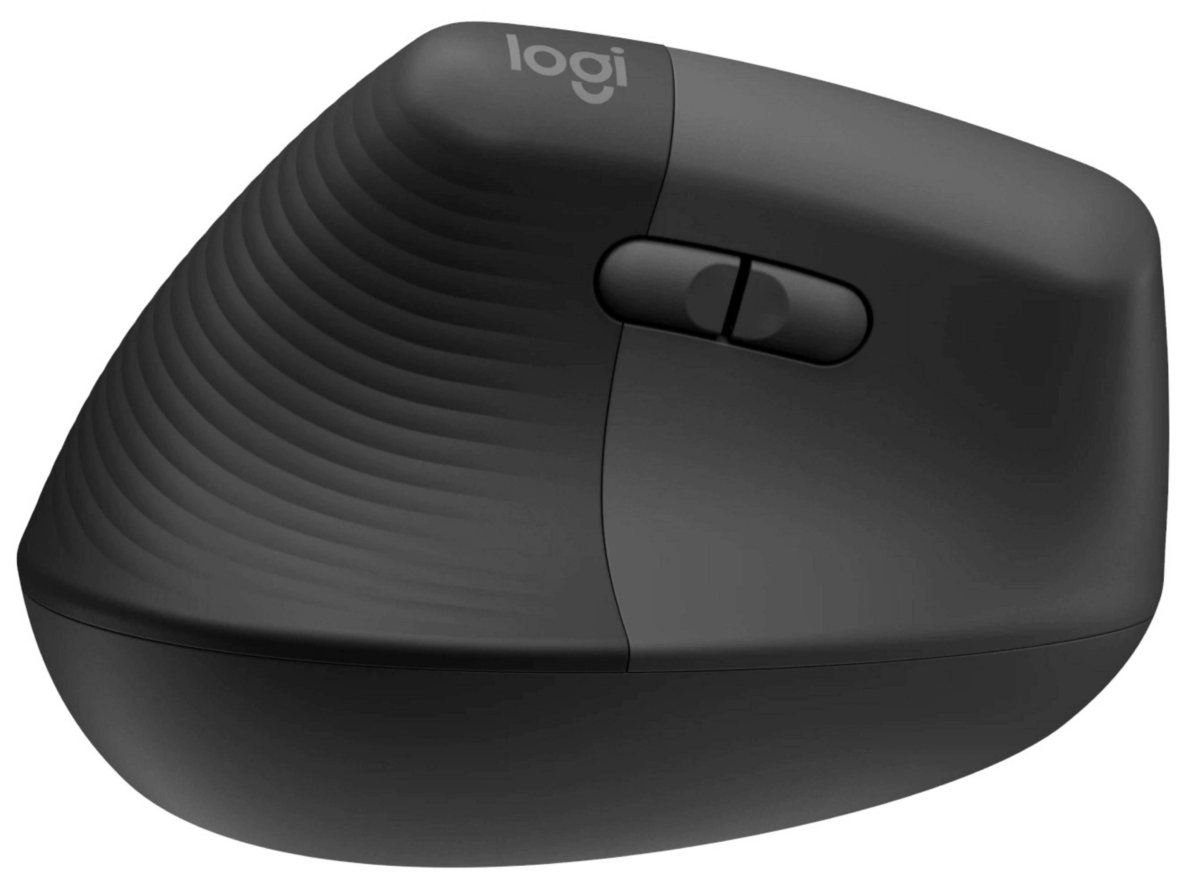 Logitech LIFT Maus graphit links f.B.