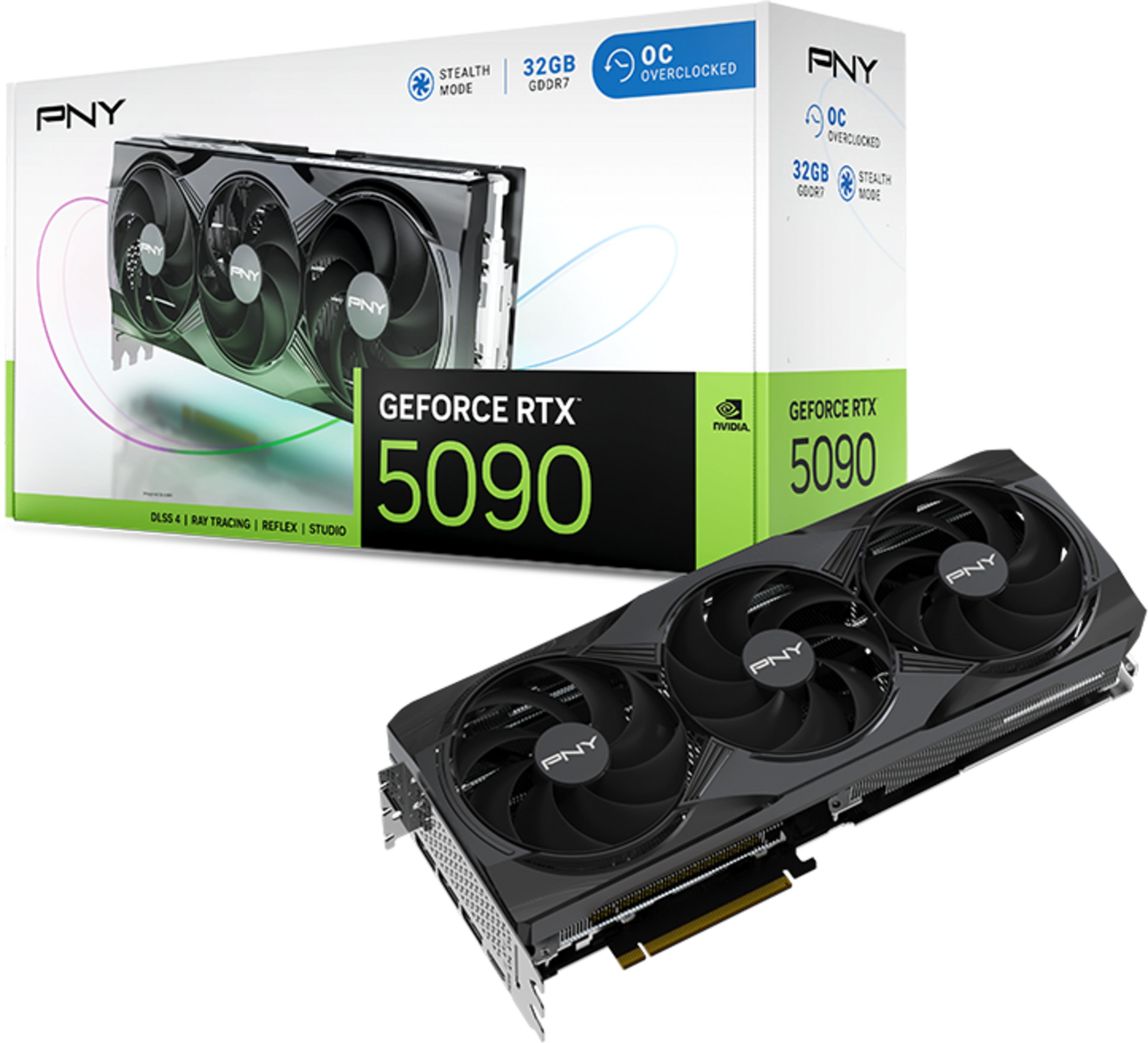 PNY GeForce RTX 5090 OC Grafikkarte