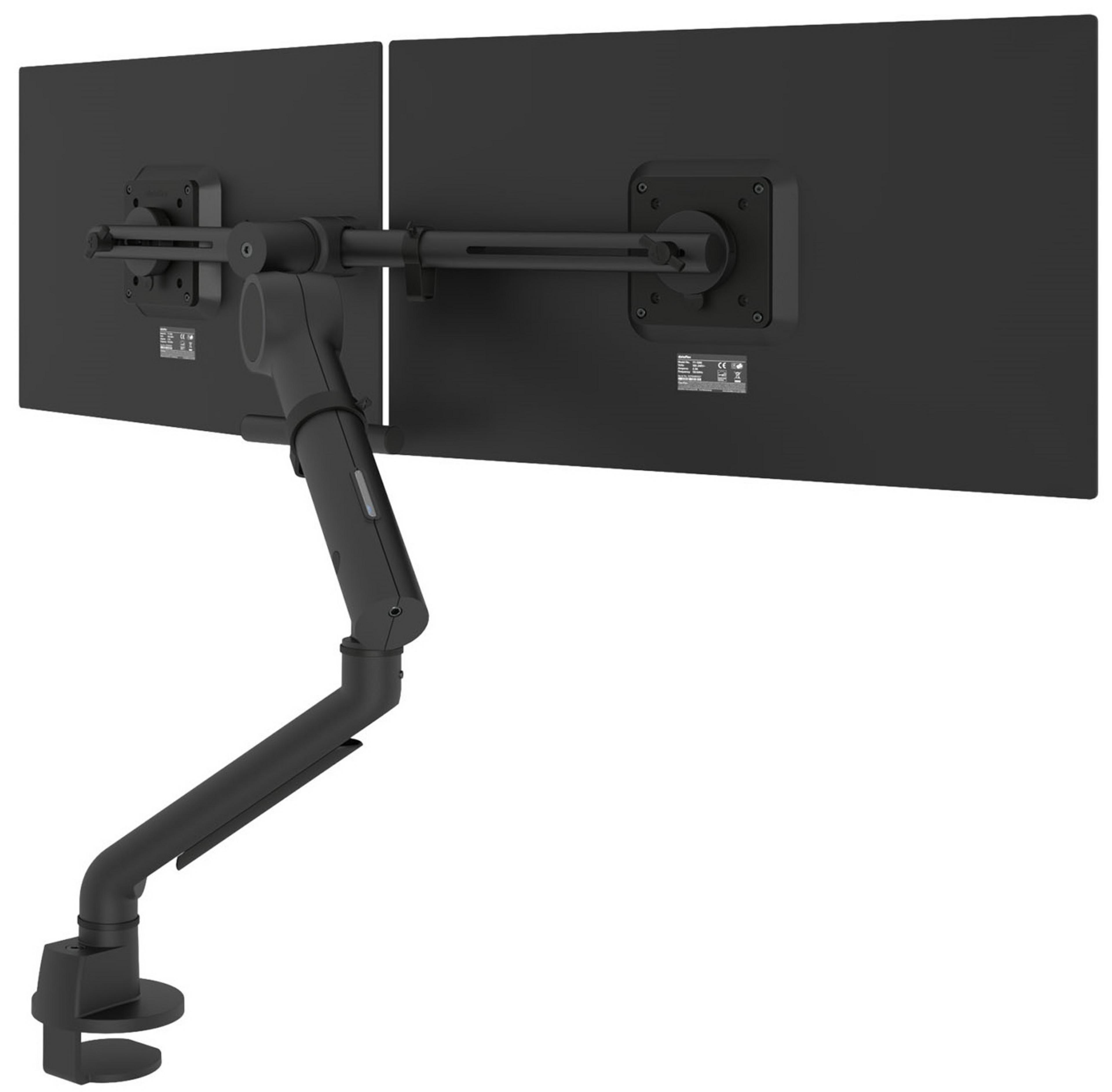 Dataflex Viewgo Pro Dual Desk Mount Blk