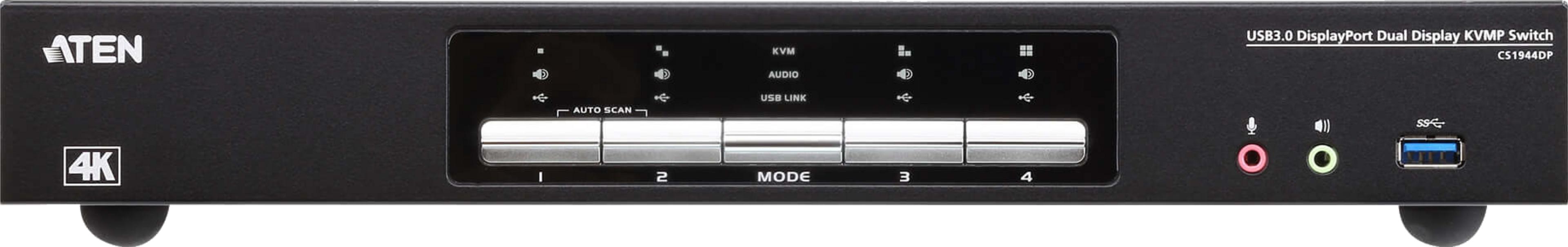 ATEN KVM Switch DP DualHead 4-port