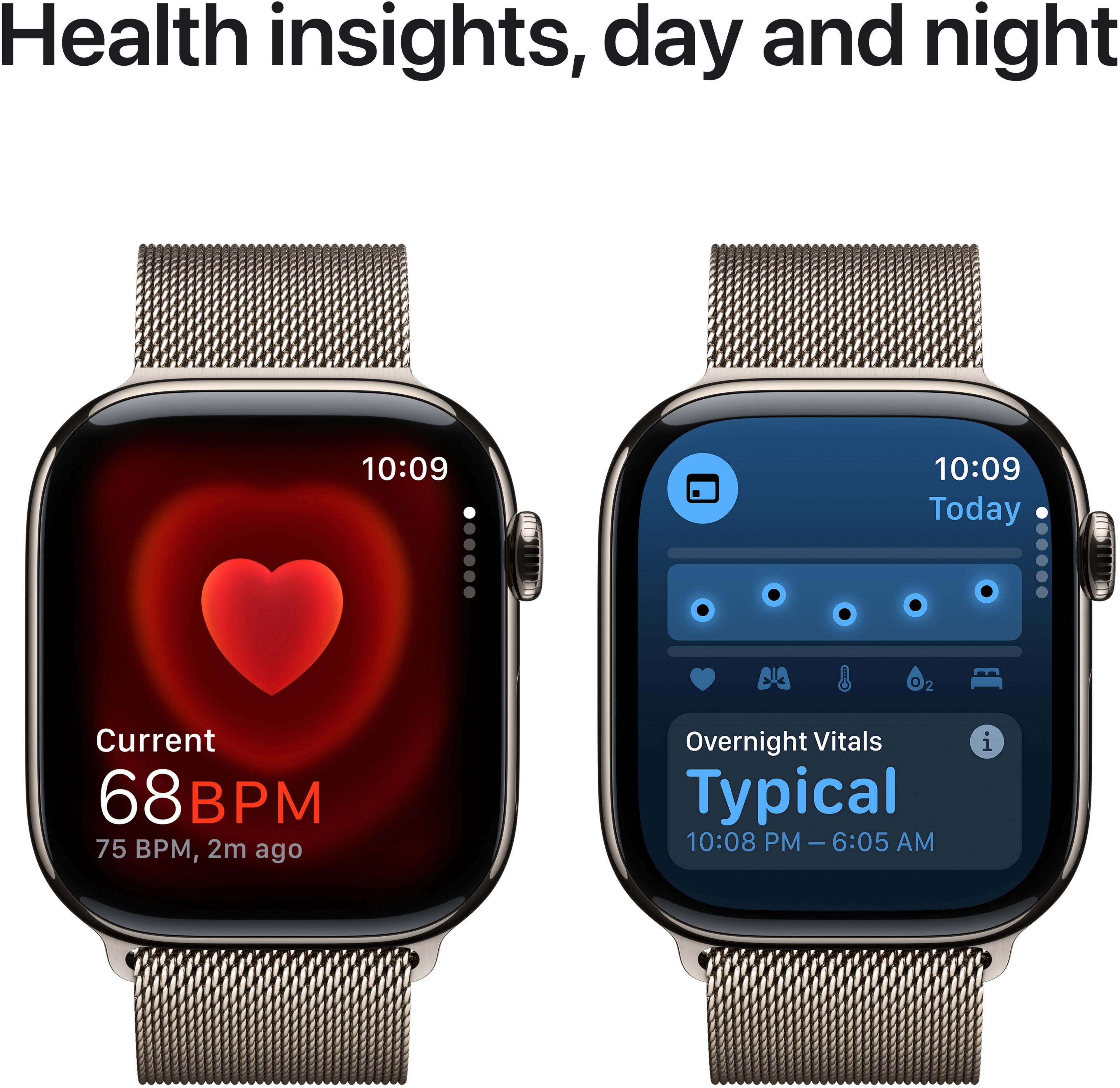 Apple Watch S10 LTE 46mm NaturalTitanium