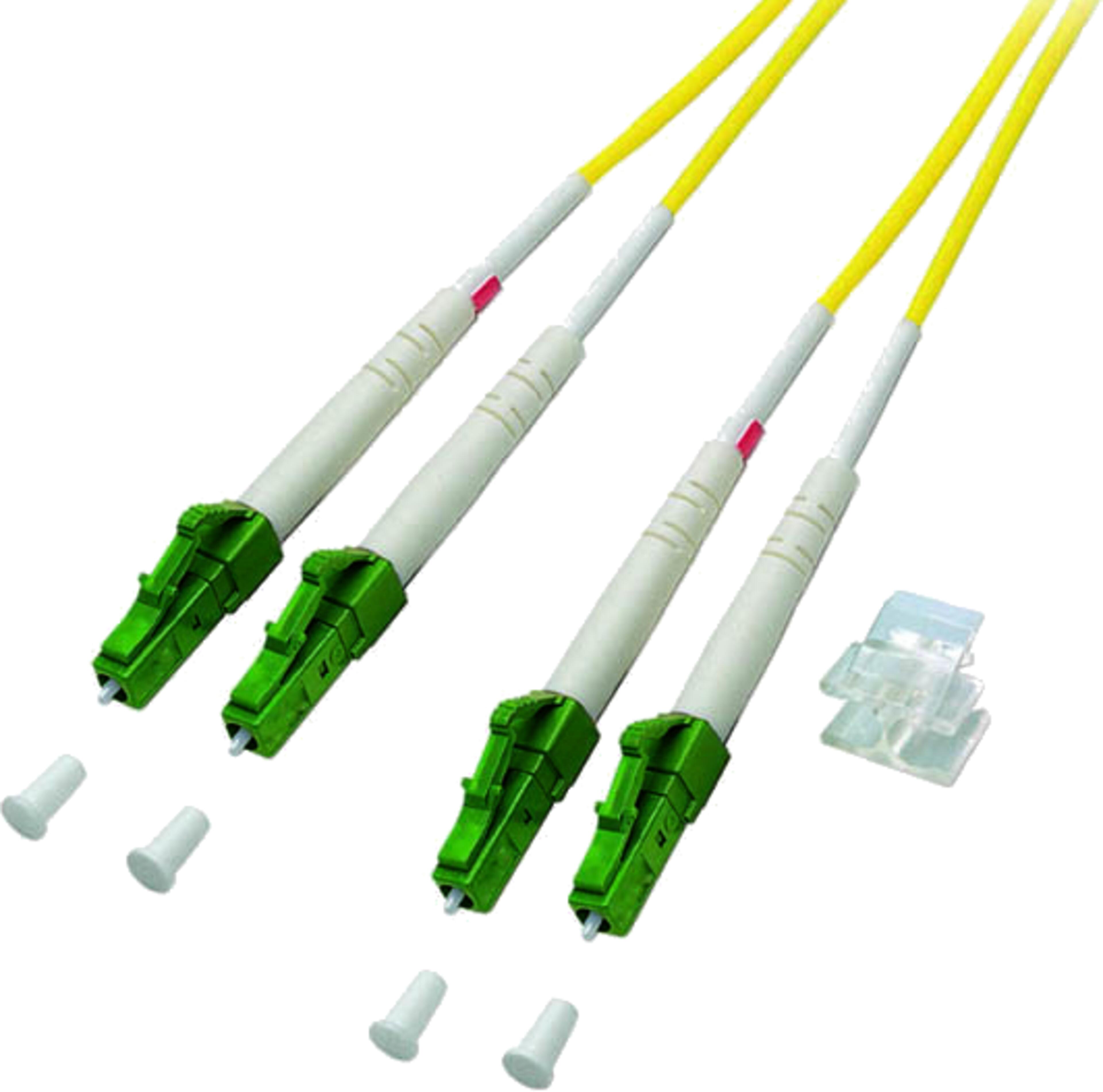 Câble patch FO duplex LC8°-LC8° 1 m 9µ