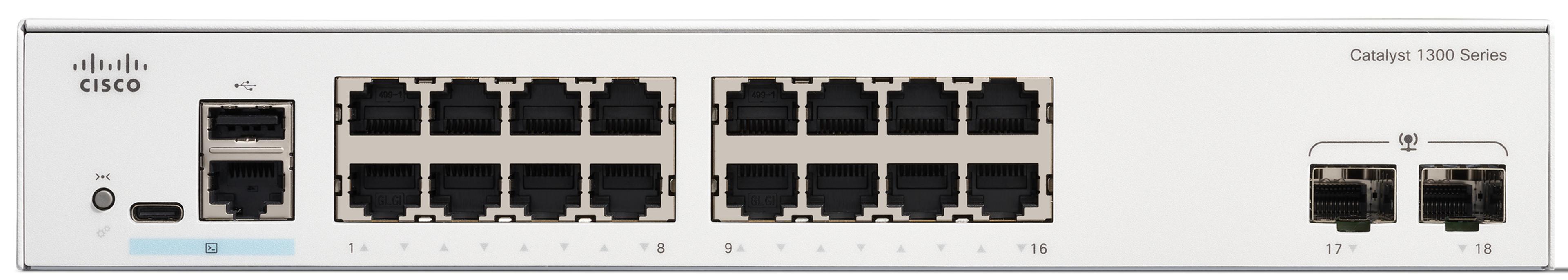 Cisco Catalyst C1300-16T-2G Switch