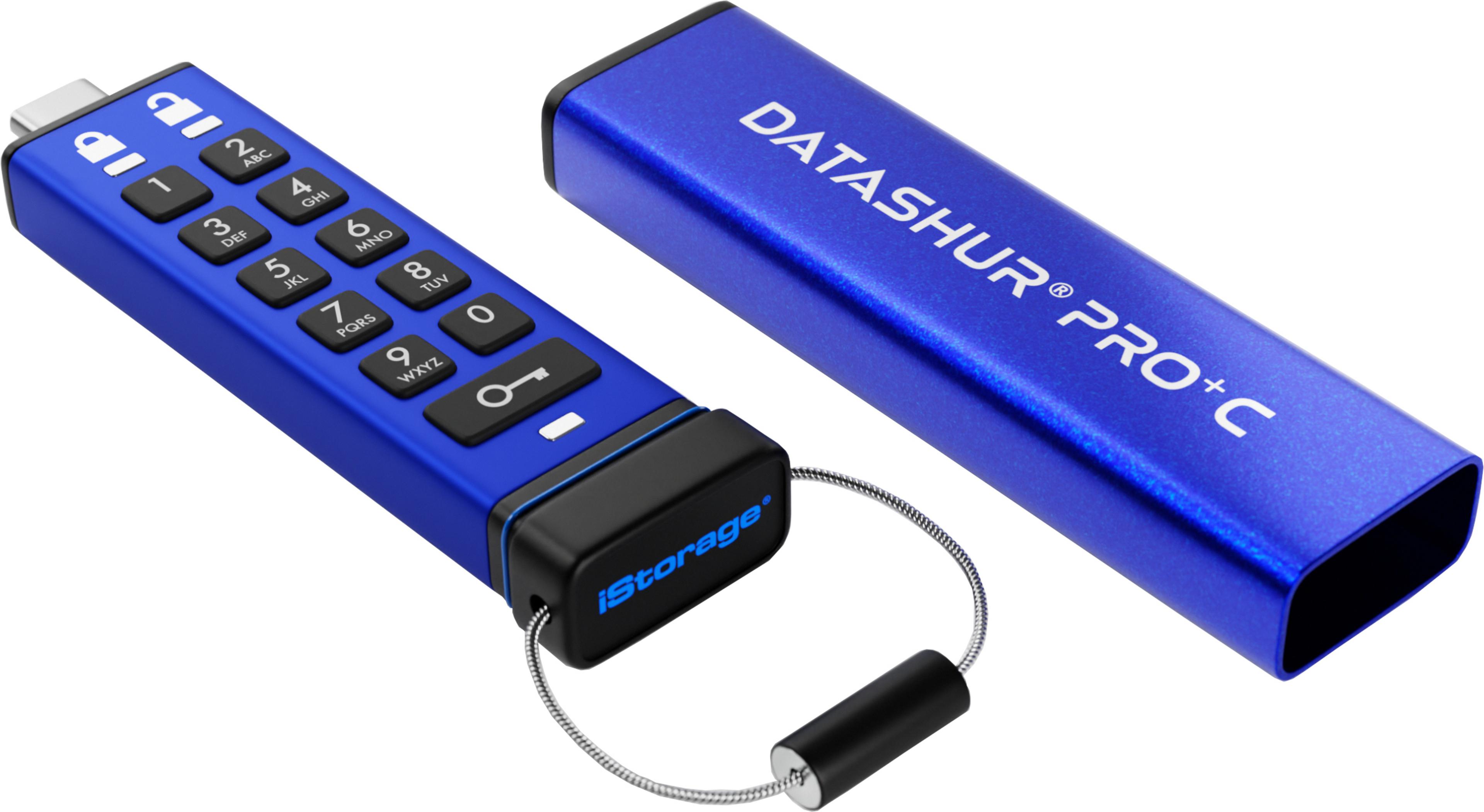 iStorage datAshur Pro+C 512GB USB Stick