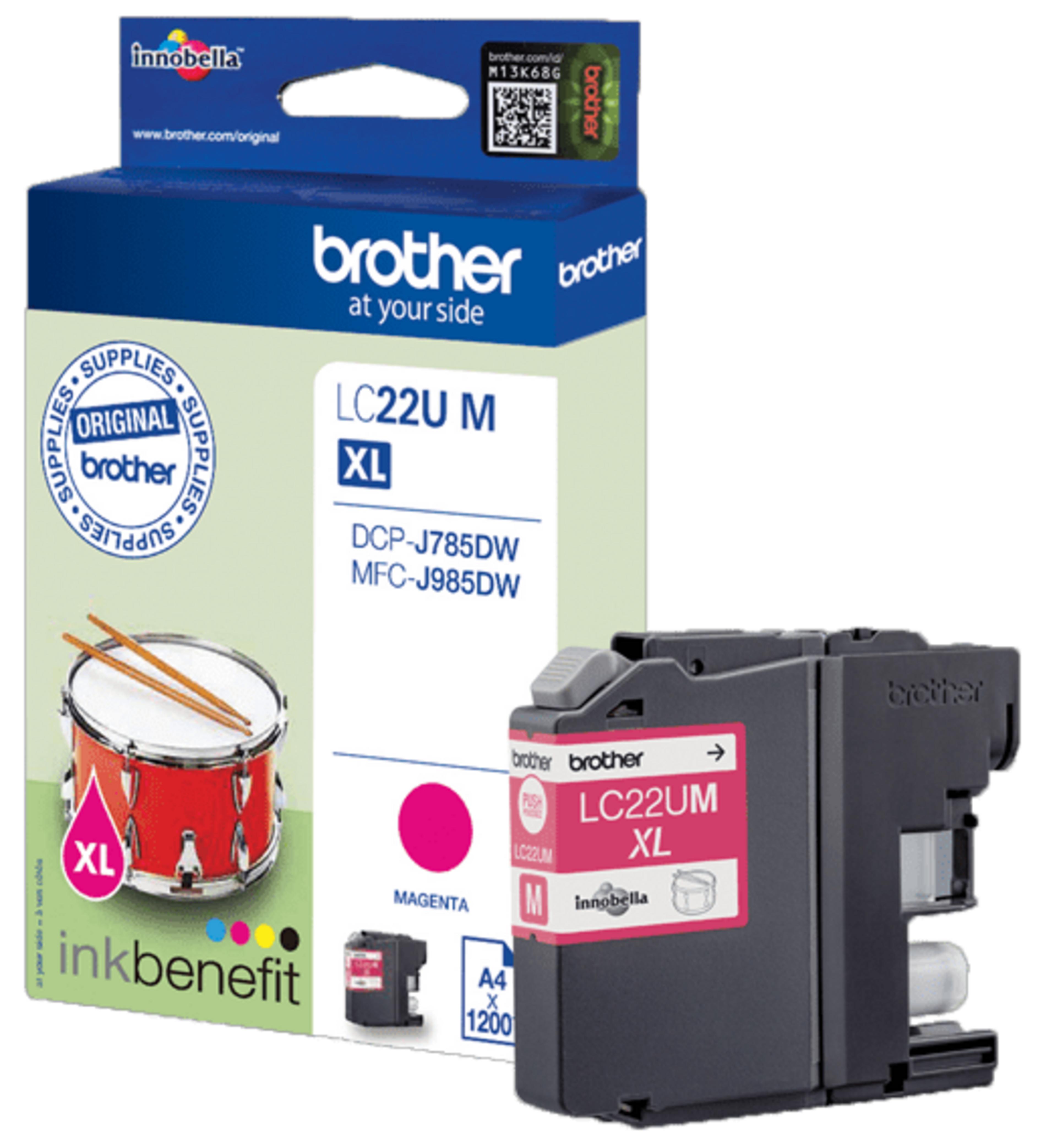 Brother LC-22UM Ink Magenta