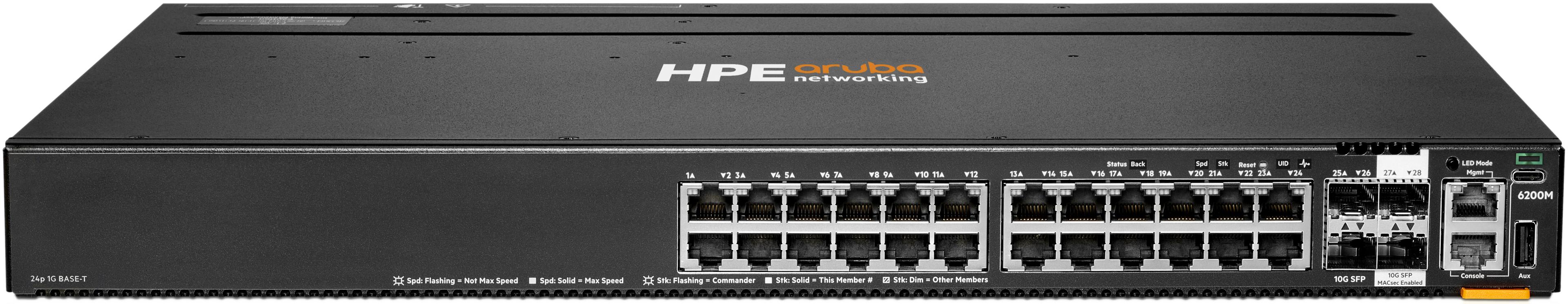 HPE Aruba 6200M 24G 4SFP+ Switch