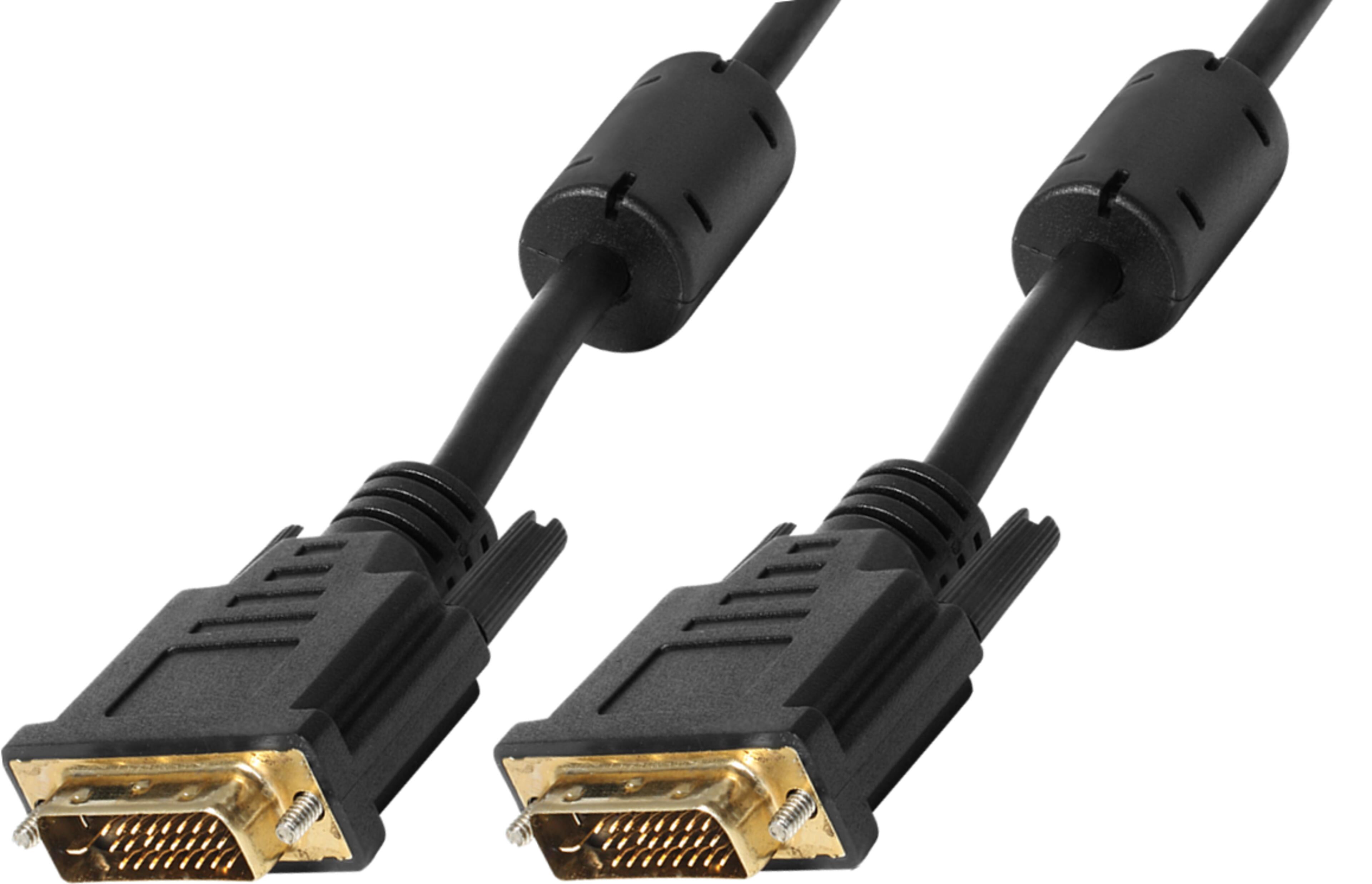 Delock DVI-D Cable Dual Link 2m
