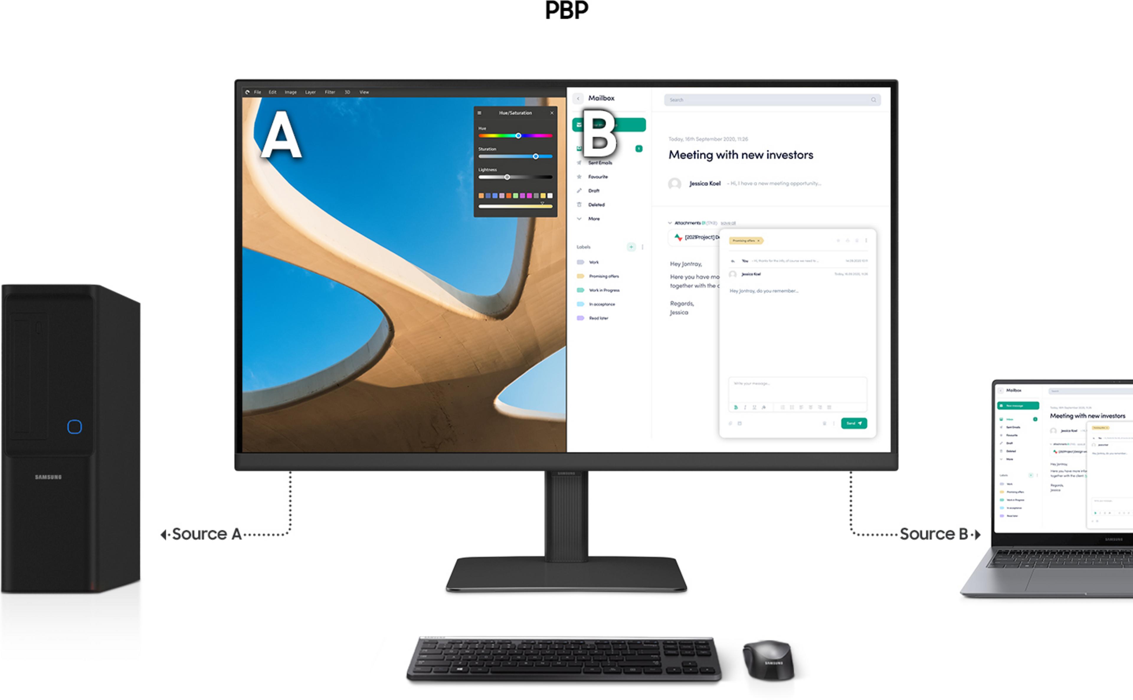 Samsung ViewFinity S27D600UAU Monitor