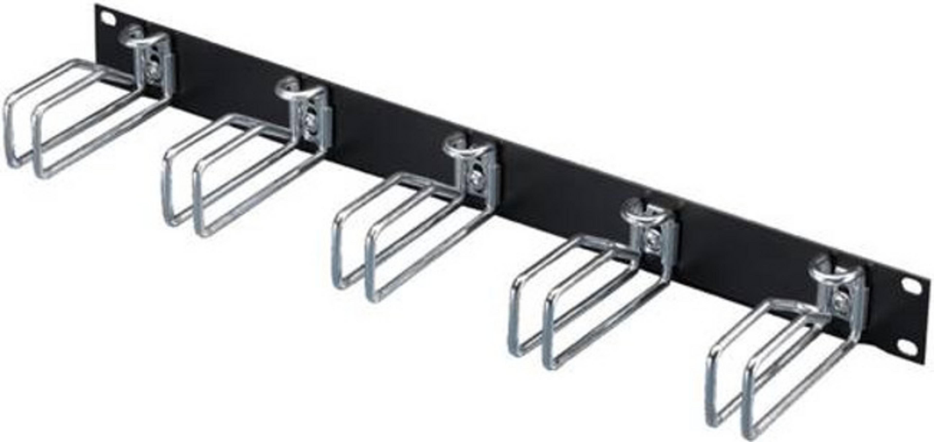 Rittal Routing Panel 1U 43x105mm Black