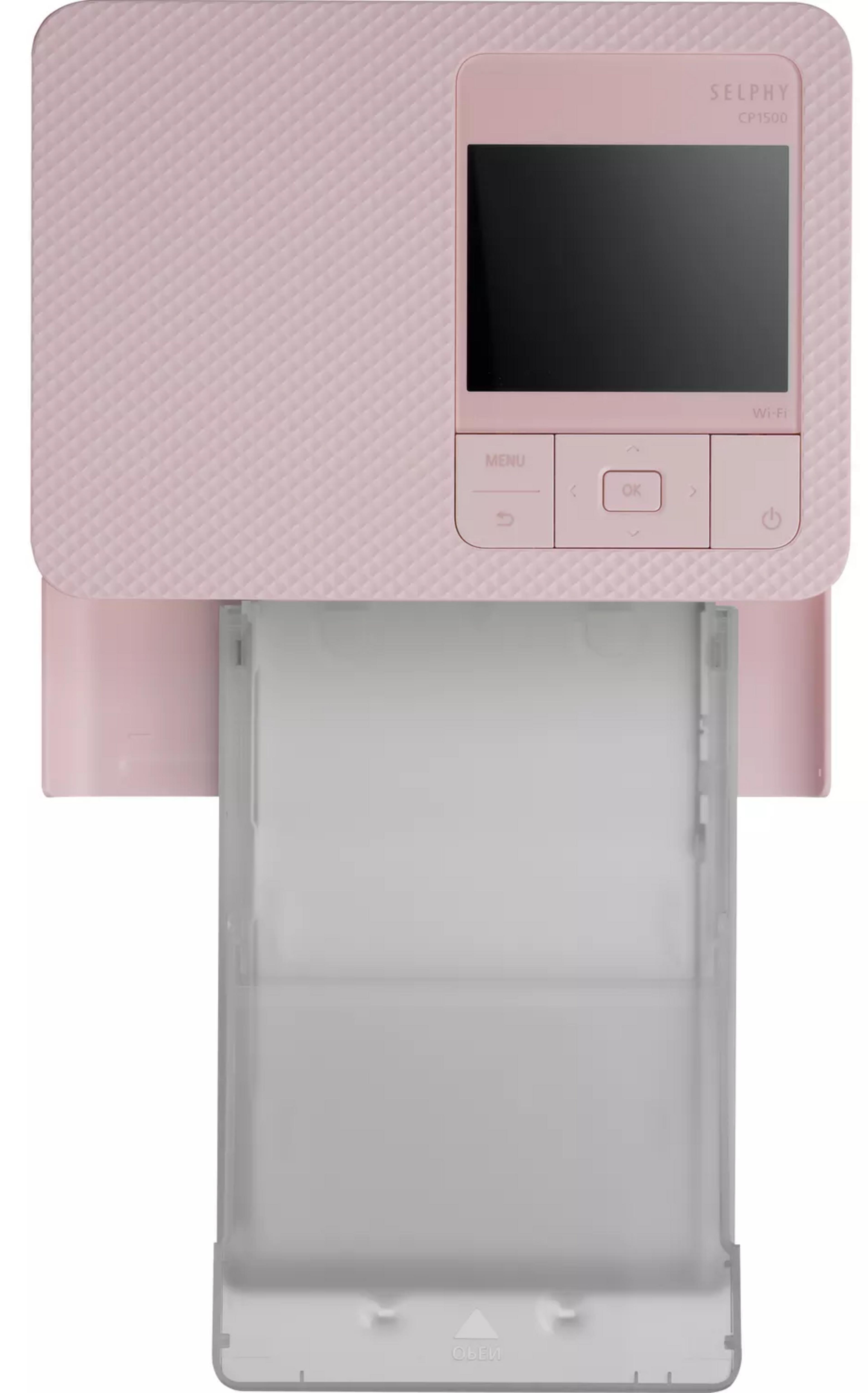 Canon Drukarka SELPHY CP1500, różowa