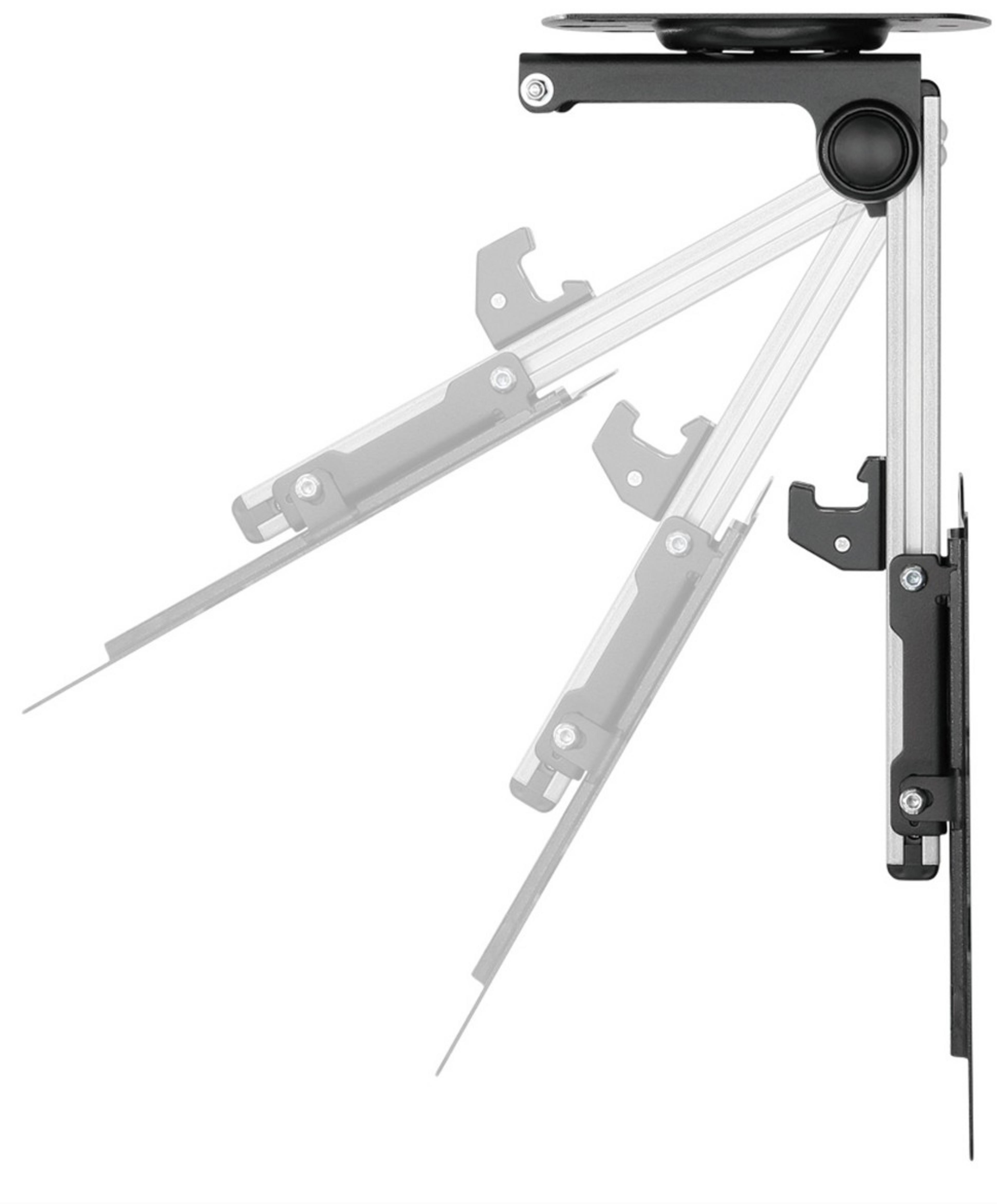 Support plafond TV VALUE pliable