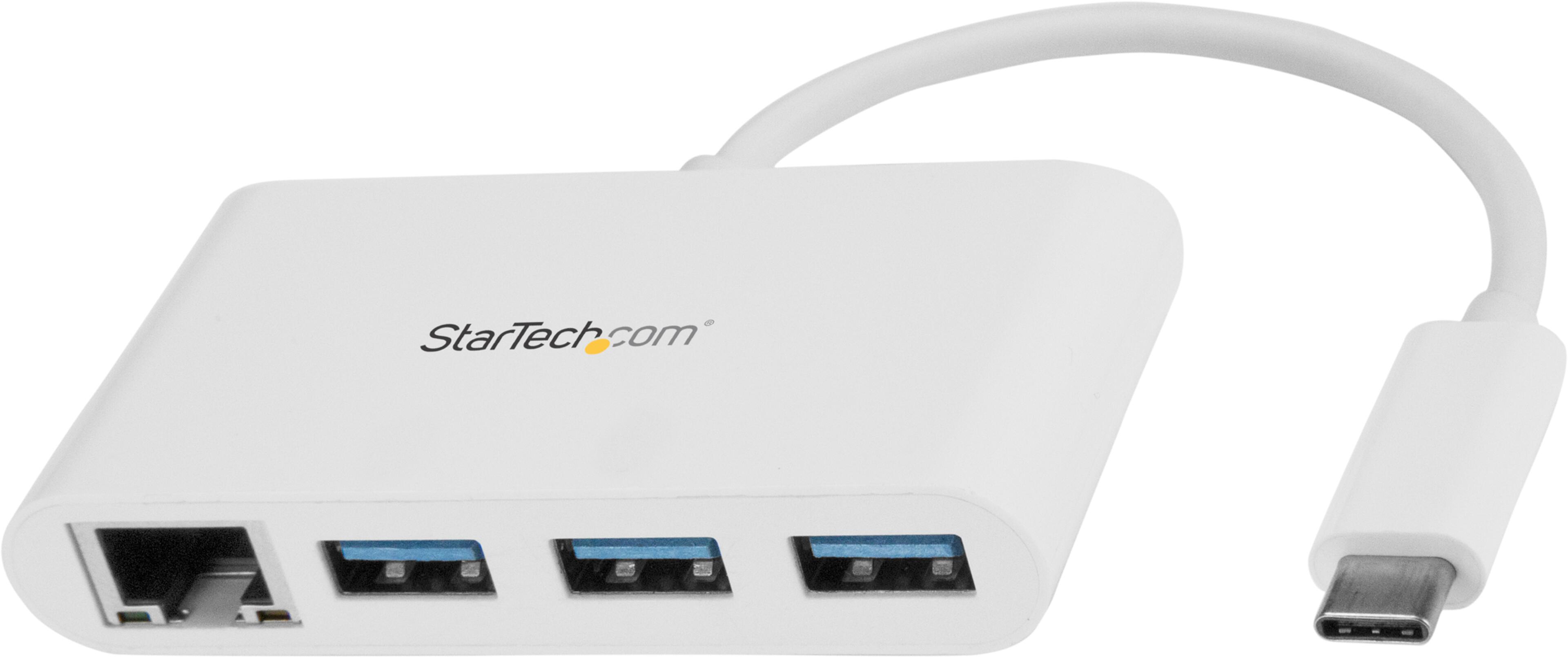 StarTech USB Hub 3.0 3-port + GB Ethern.