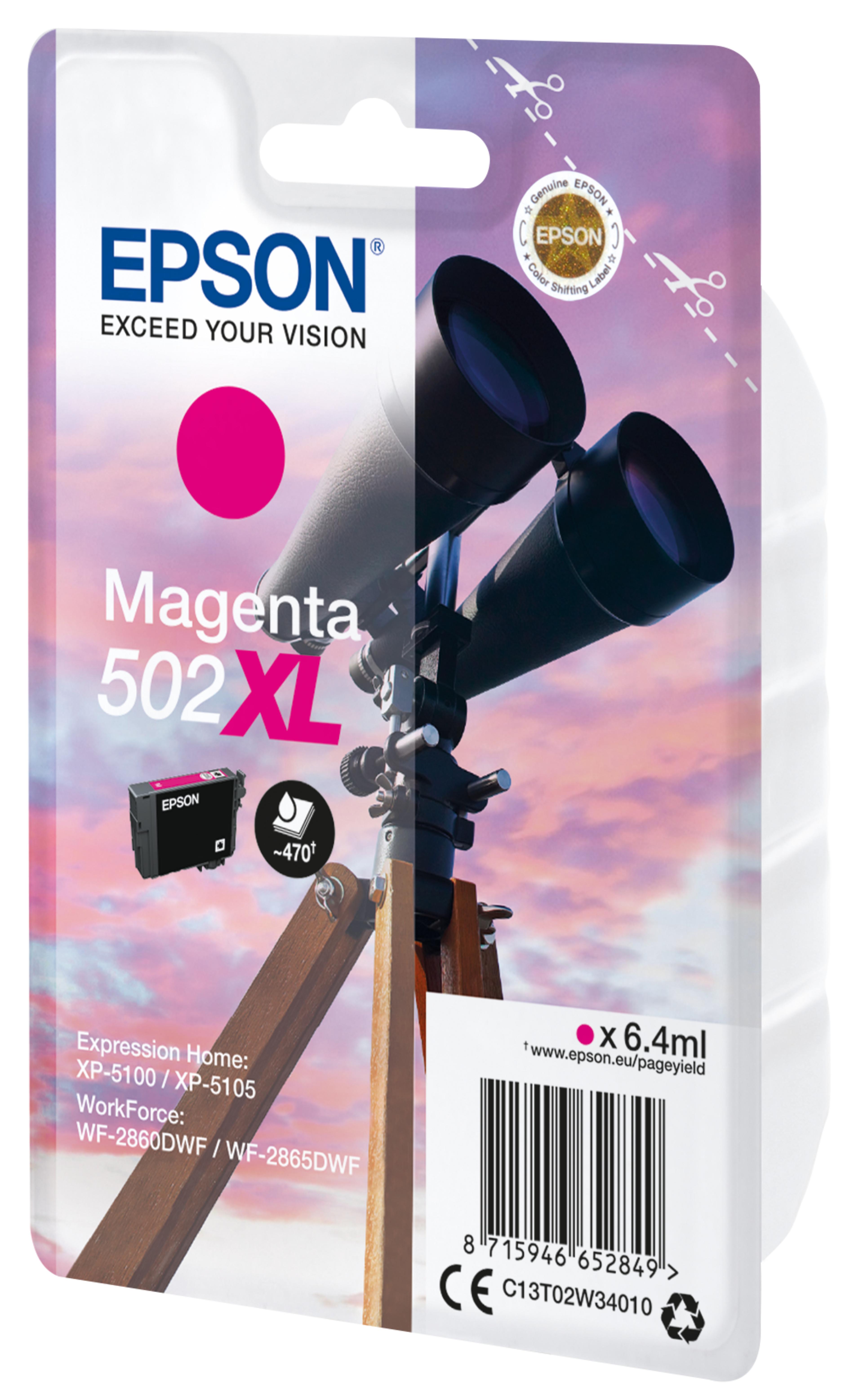 Epson 502 XL Ink Magenta