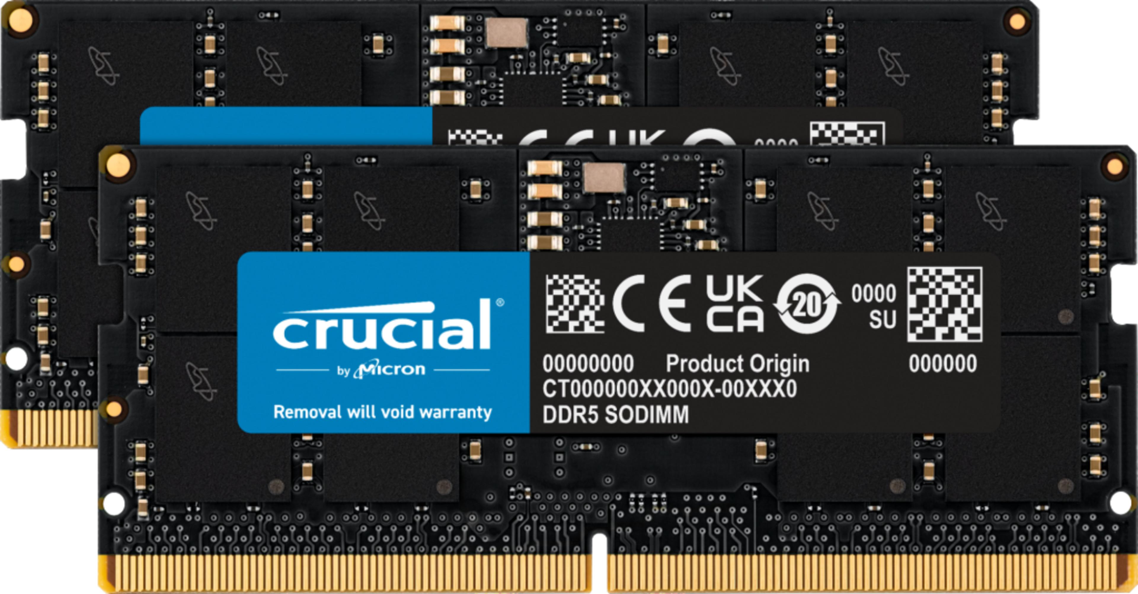 Crucial 32GB DDR5 4800MHz Memory Kit