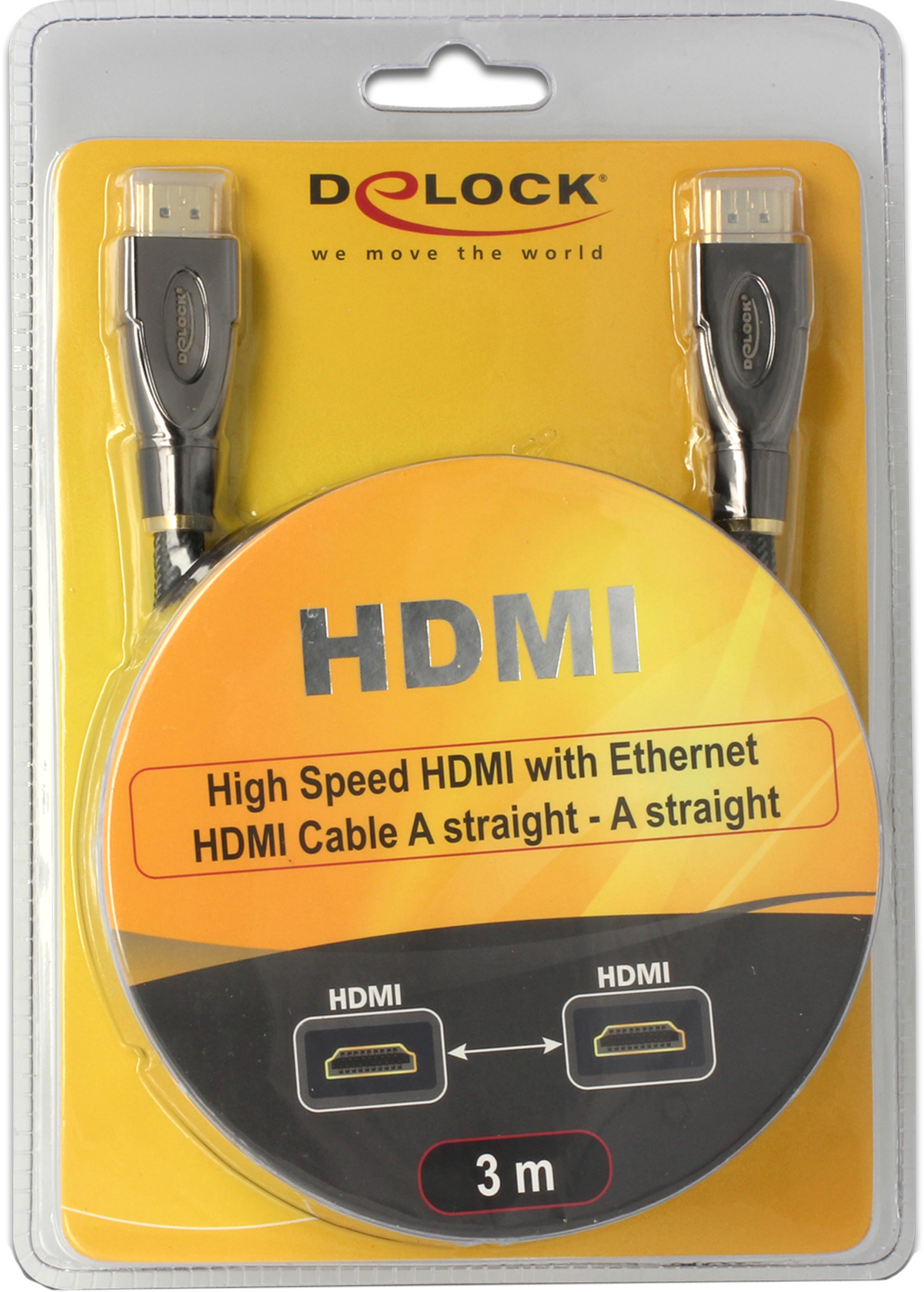 Kabel Delock HDMI 3 m