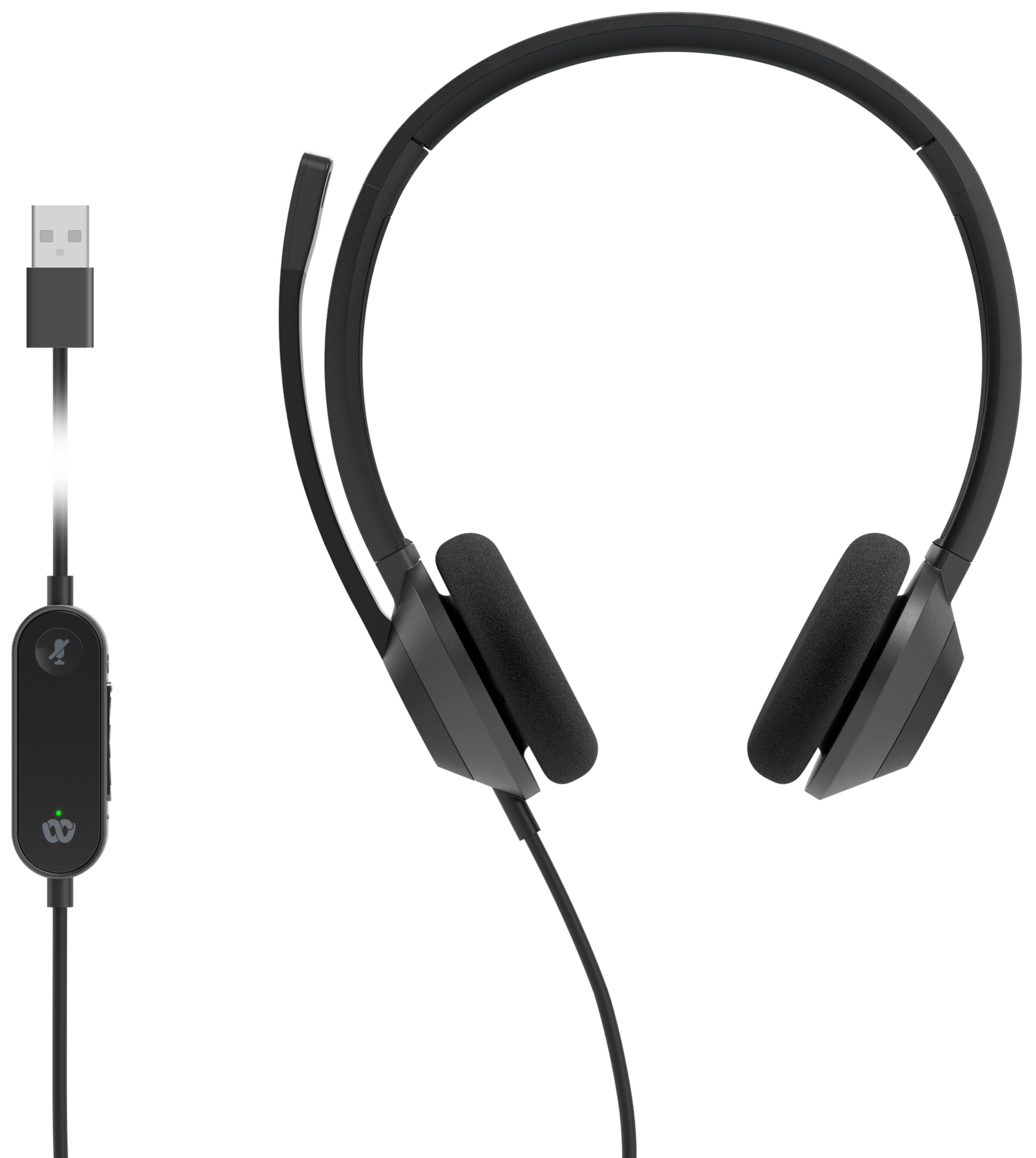 Cisco 322 USB-A Headset Black