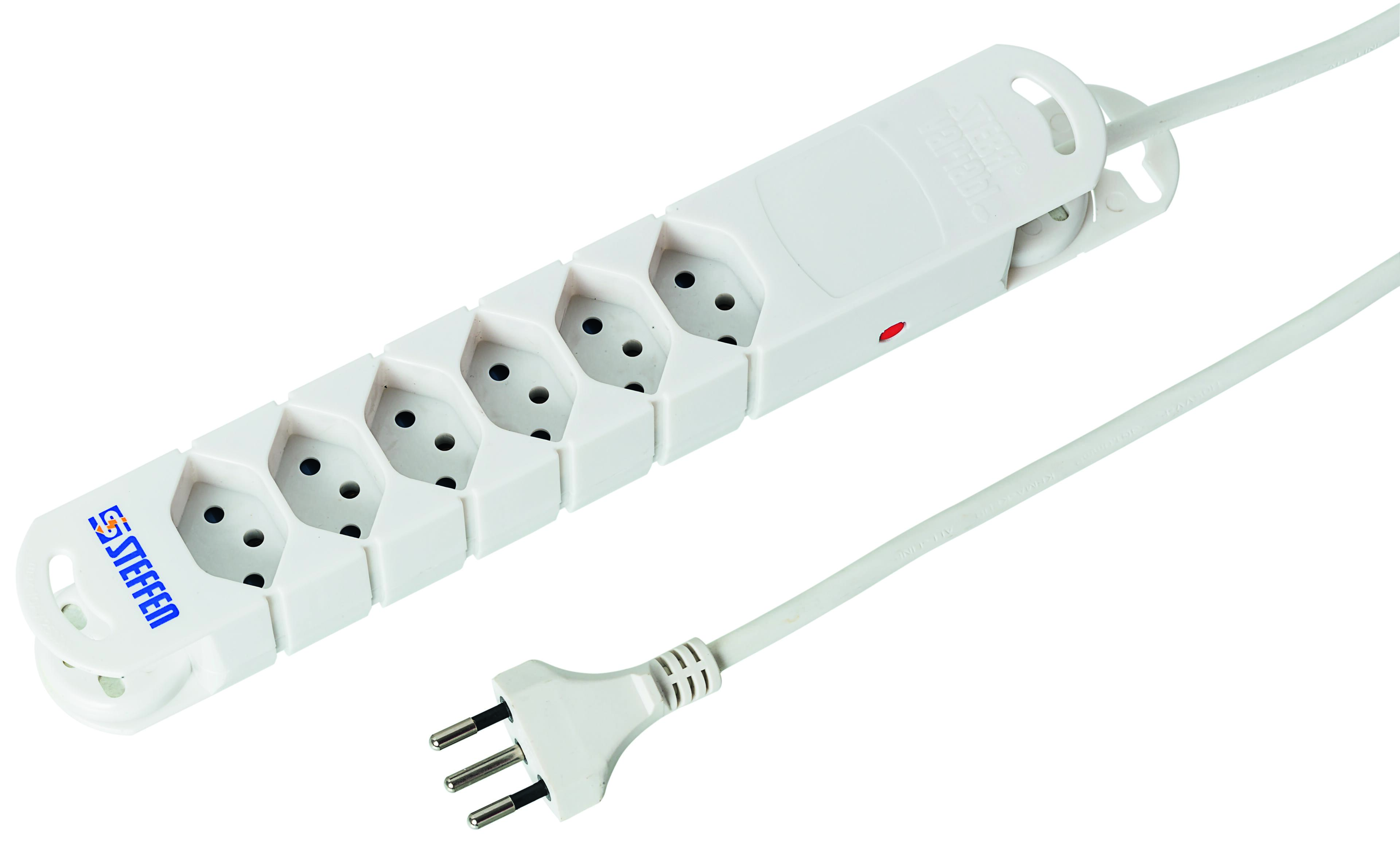 Steffen STEBA VARIABL 6xT13 3m weiß