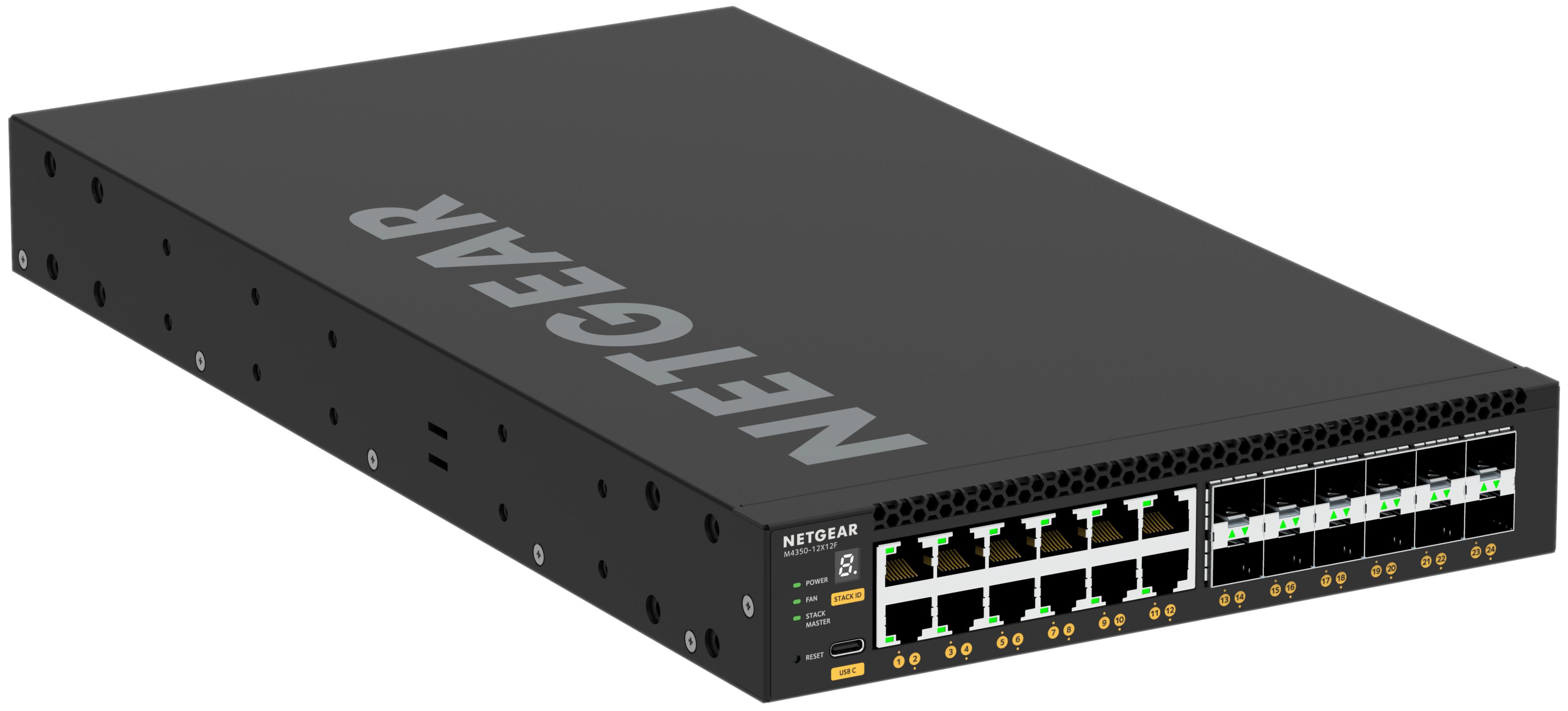 NETGEAR M4350-12X12F Managed Switch