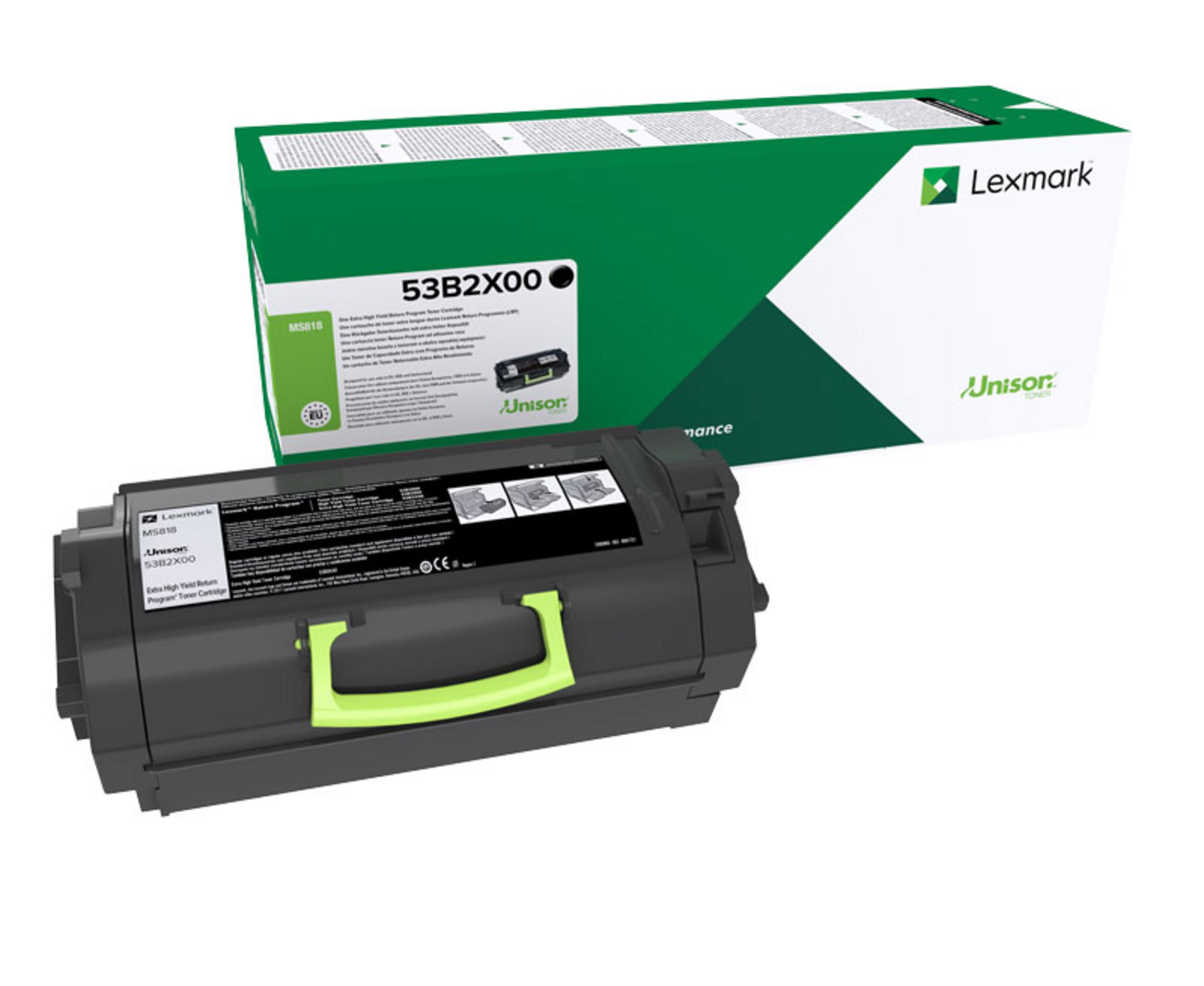 Lexmark 53B2X Toner schwarz