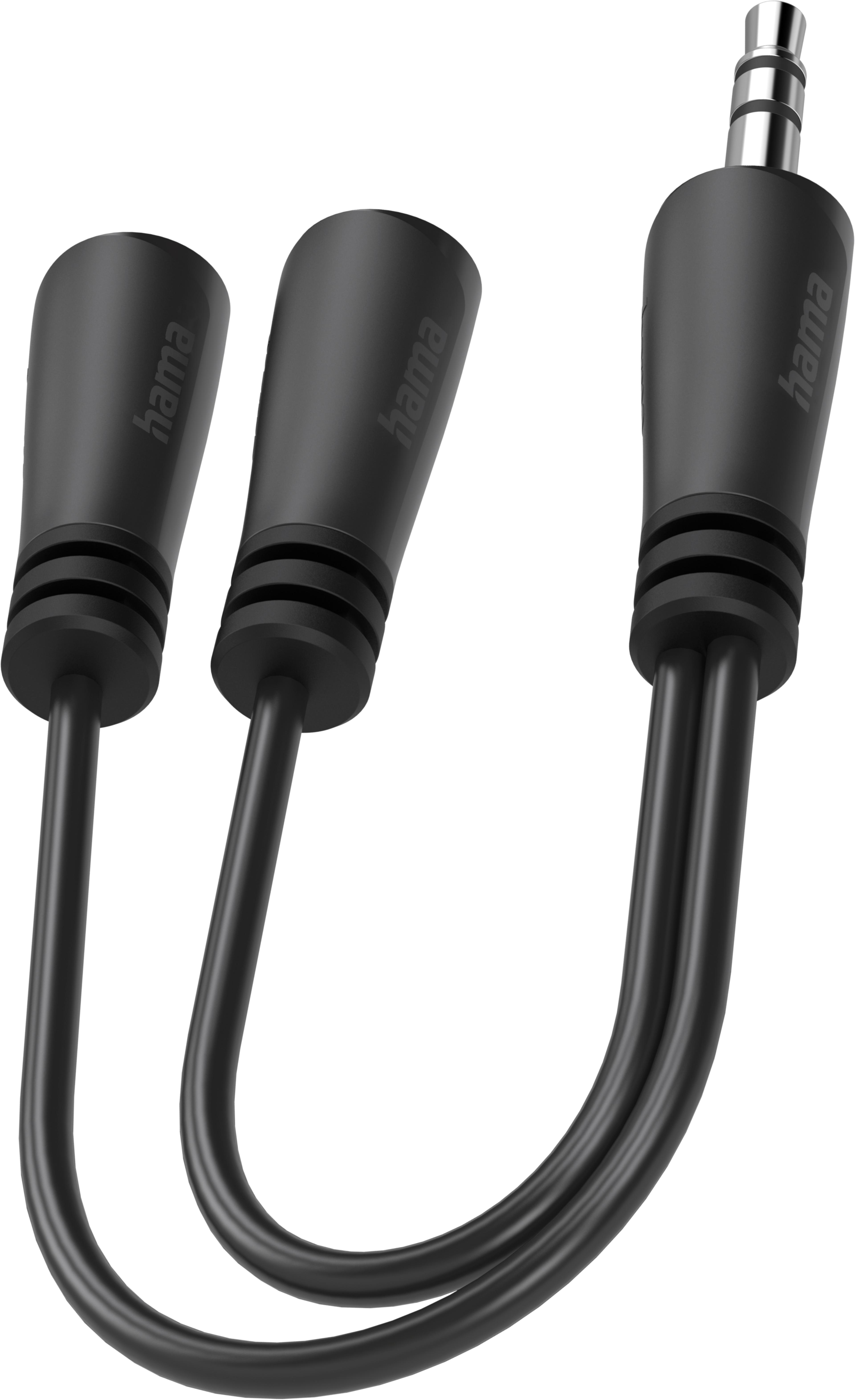 Audio Adapter 3.5mm Jack/m - 2x Jack/f