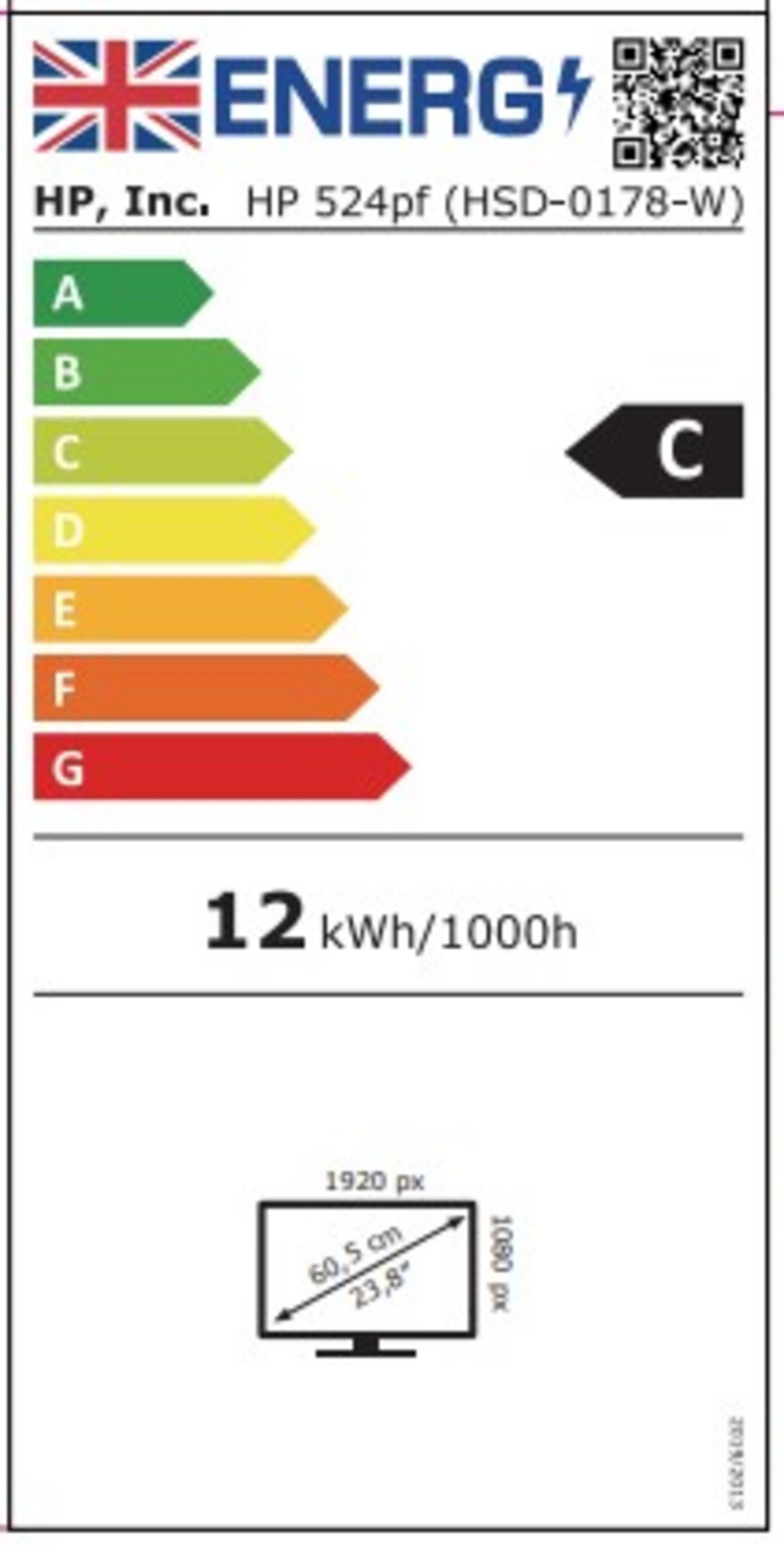 HP Series 5 Pro FHD Monitor - 524pf