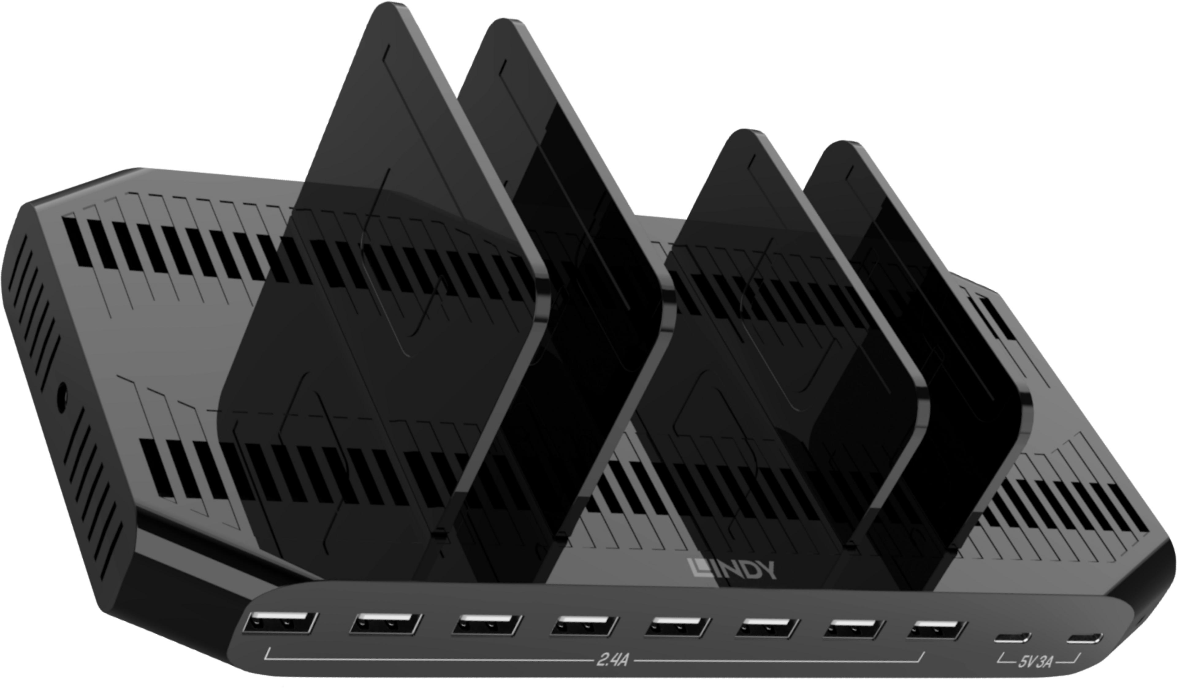 LINDY USB-Ladestation 10-Port 120 W