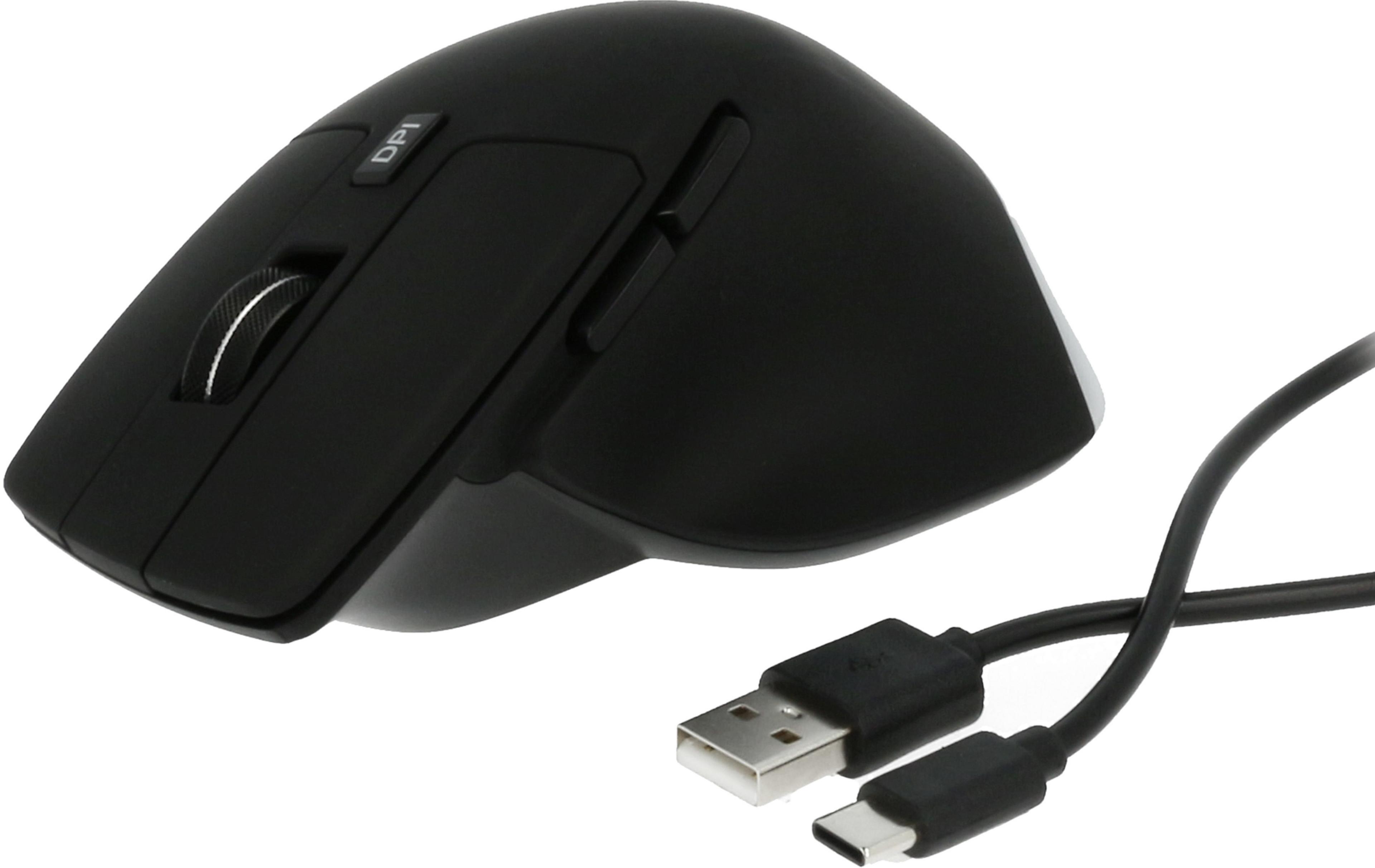ARTICONA USB-A + DualBluetooth LED Mouse