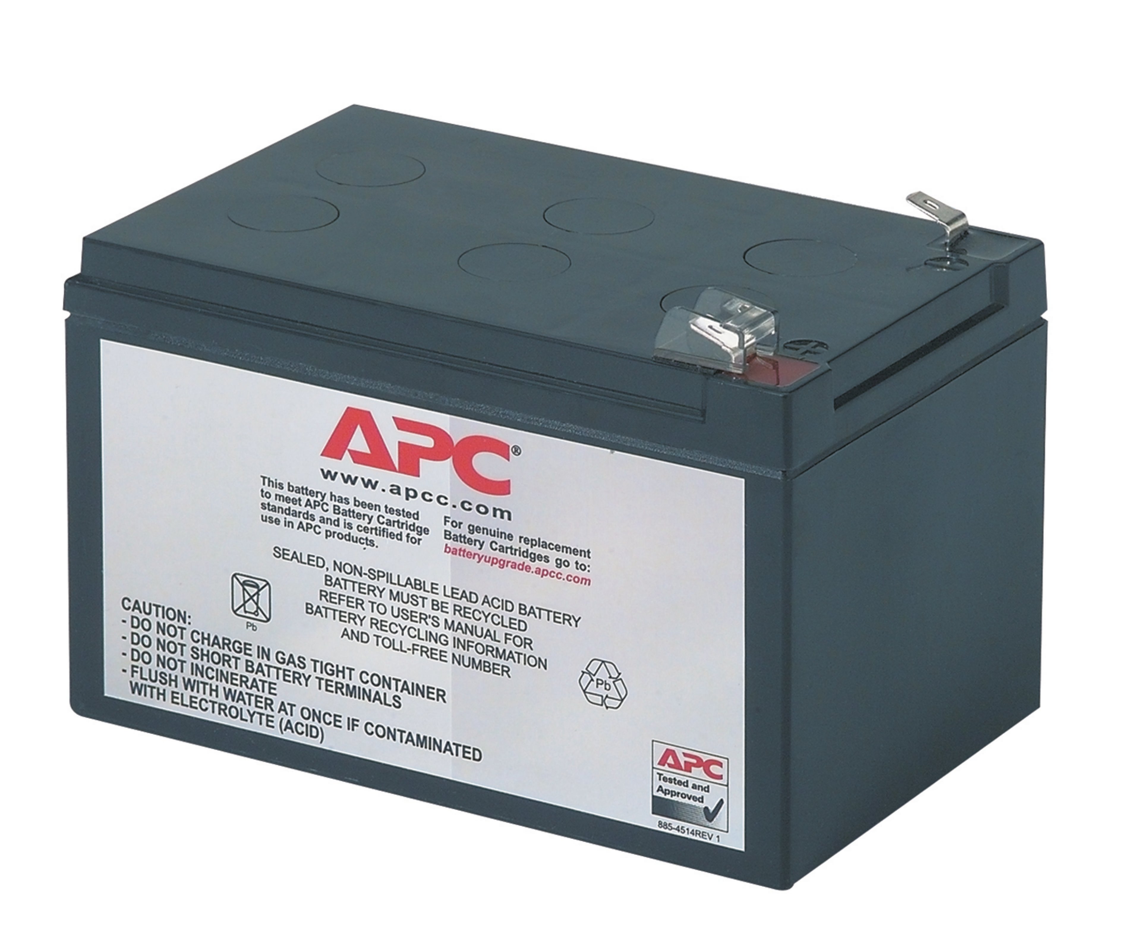 Replacement Battery for APC BK650/Smart6