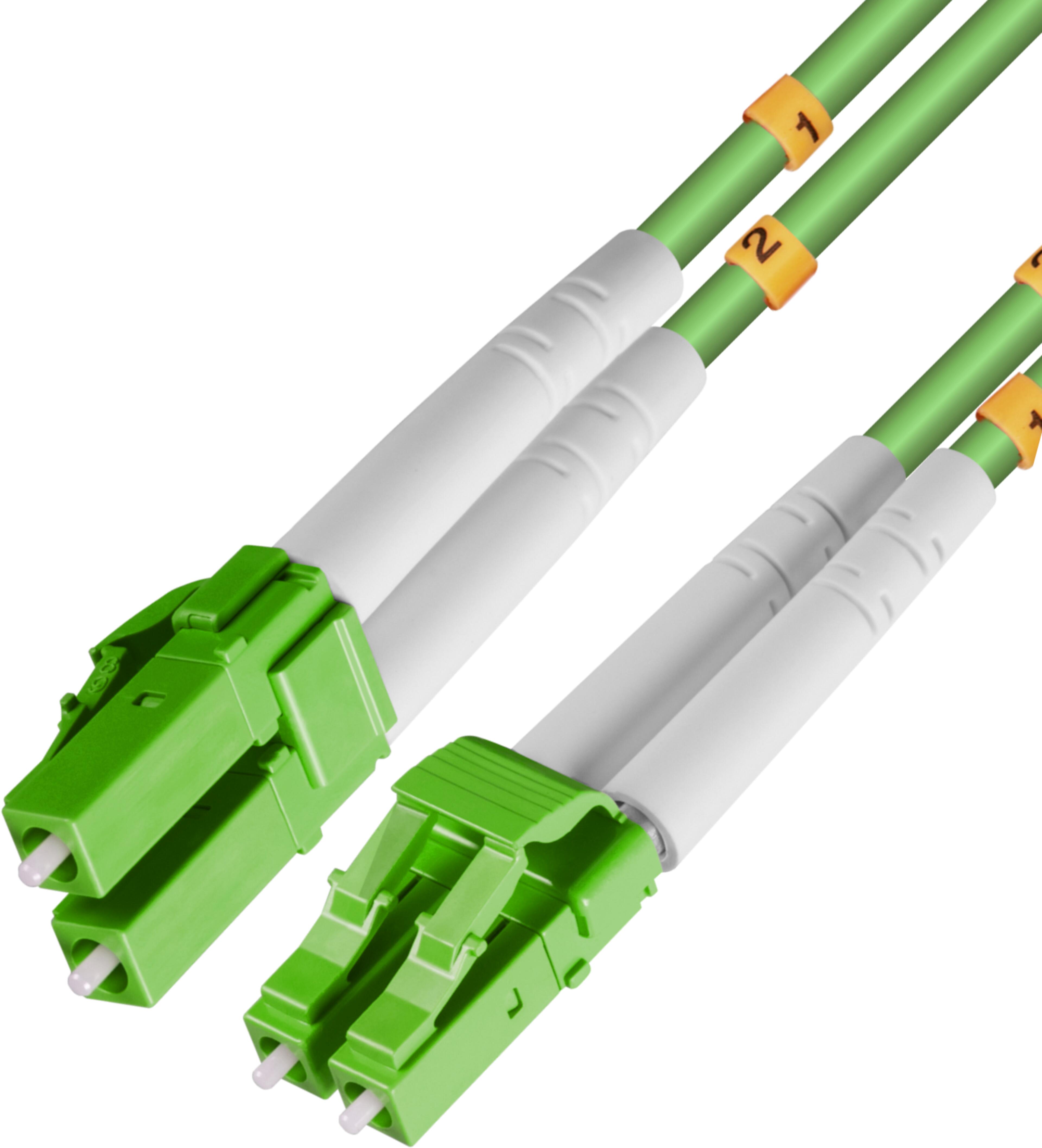 FO Duplex Patch Cable LC-LC 50/125μ 1m