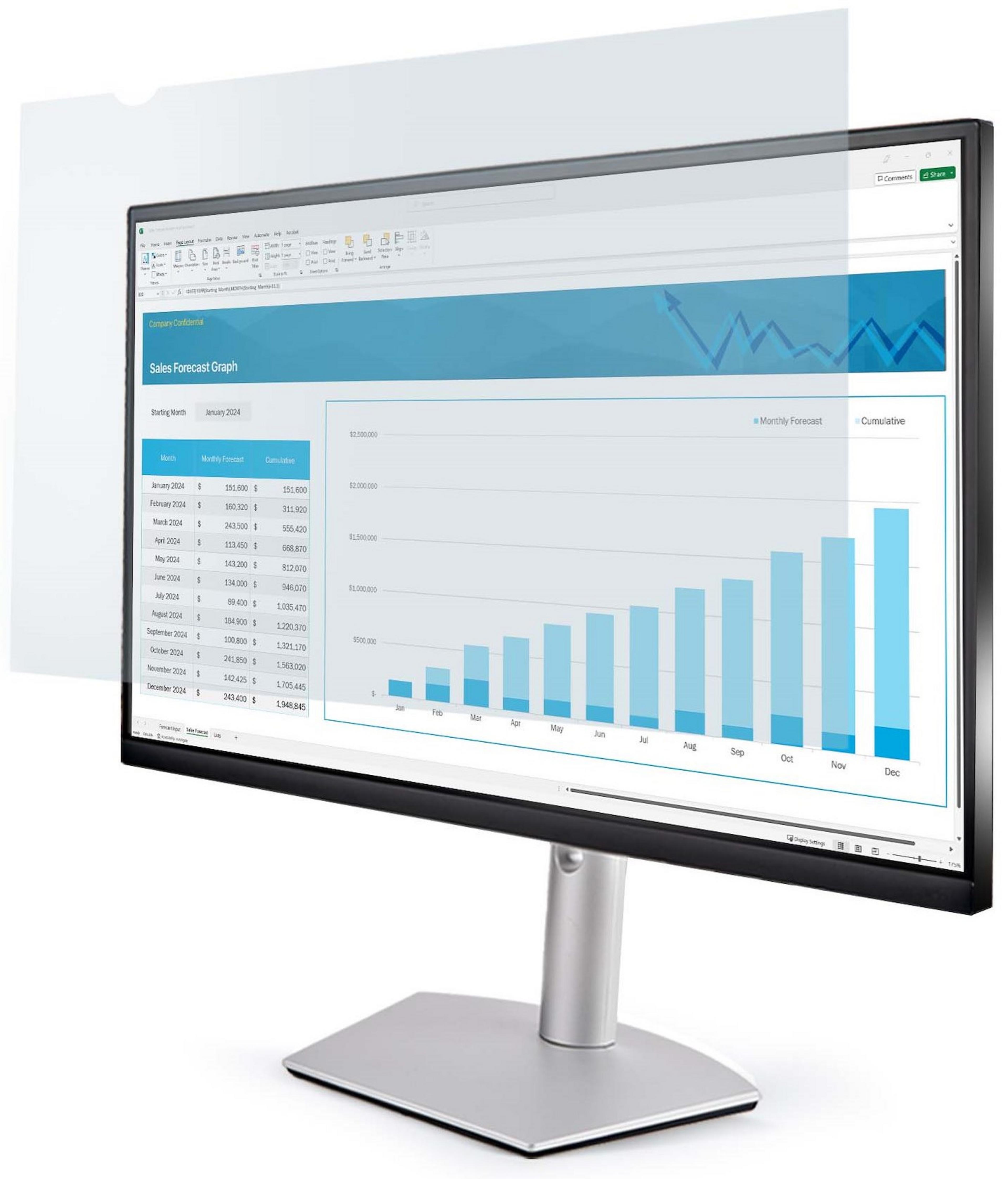 StarTech 24" Anti-Blue Light Filter