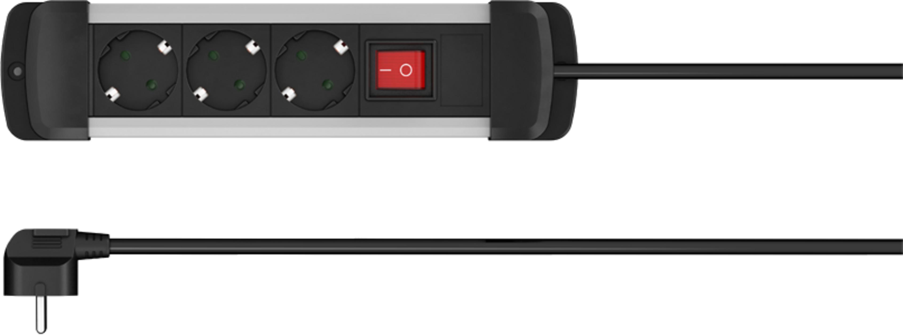 Power Strip 3-way 3m Switch