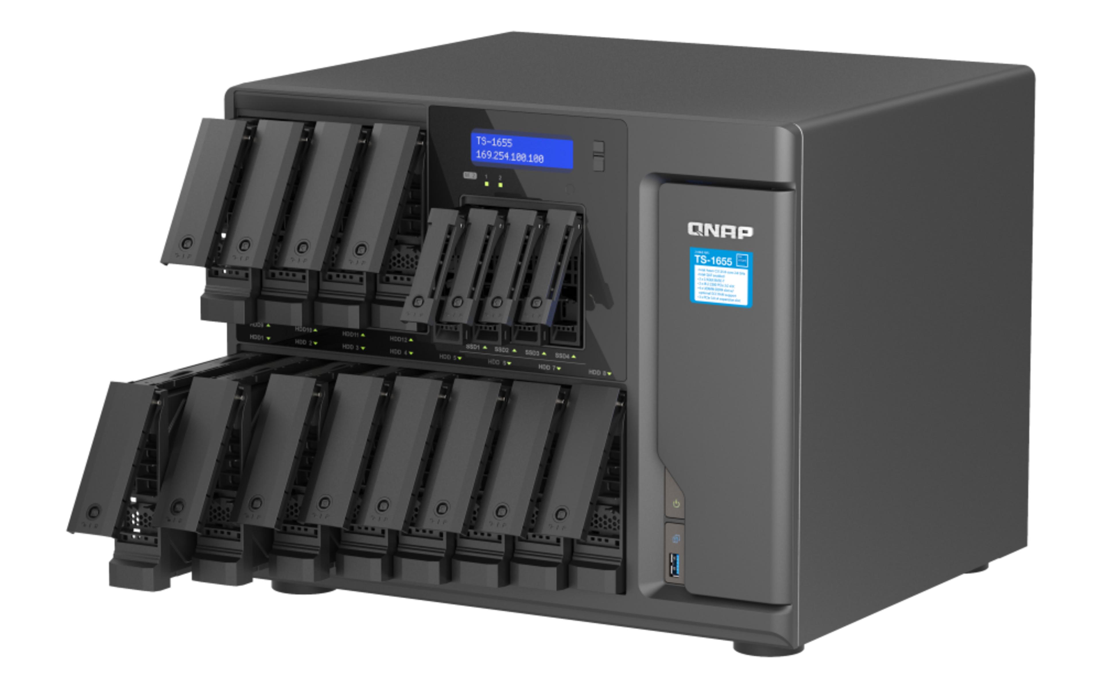 QNAP TS-1655 8GB 16-bay NAS