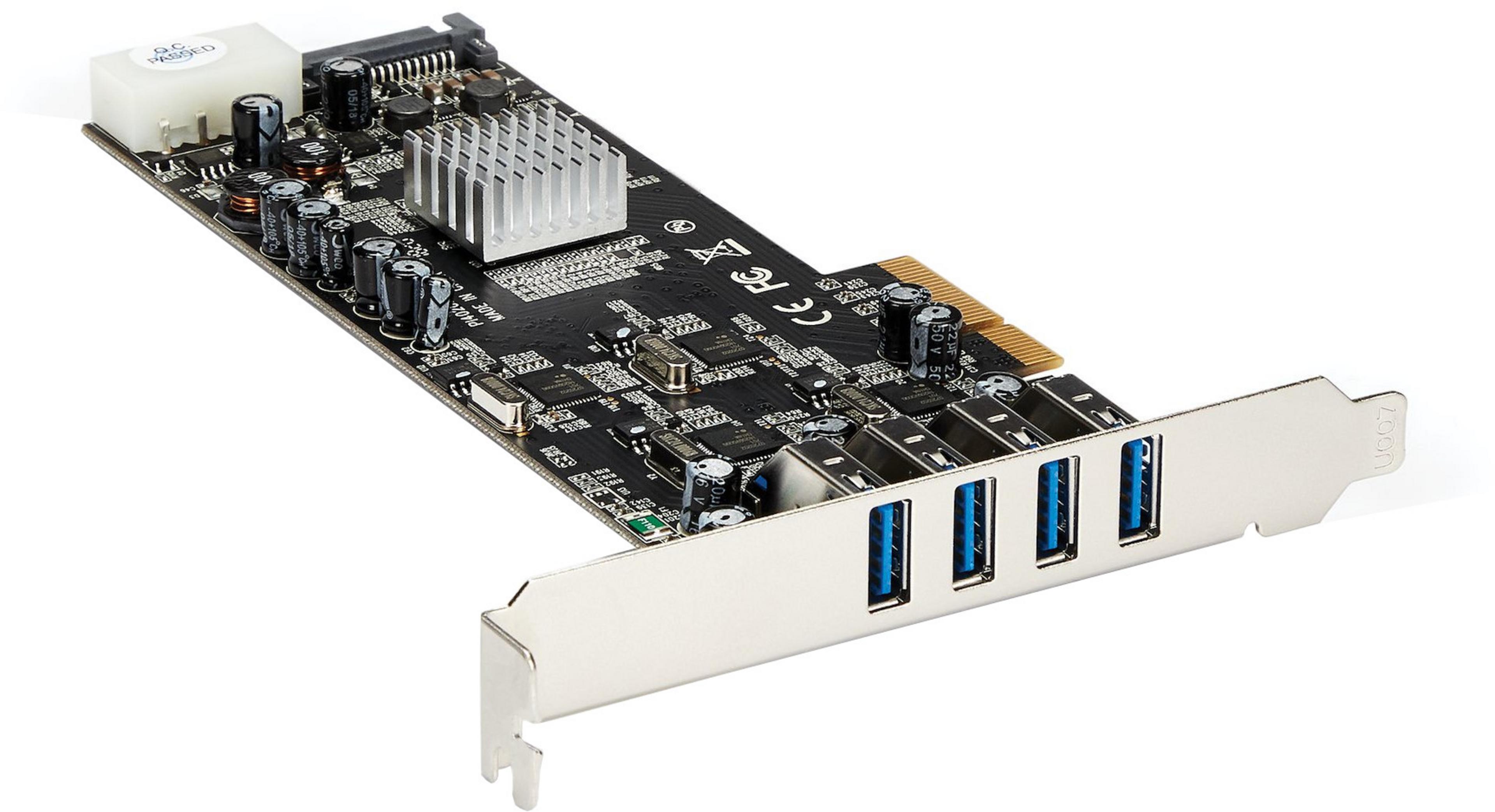 StarTech 4x USB 3.0 PCIe Interface