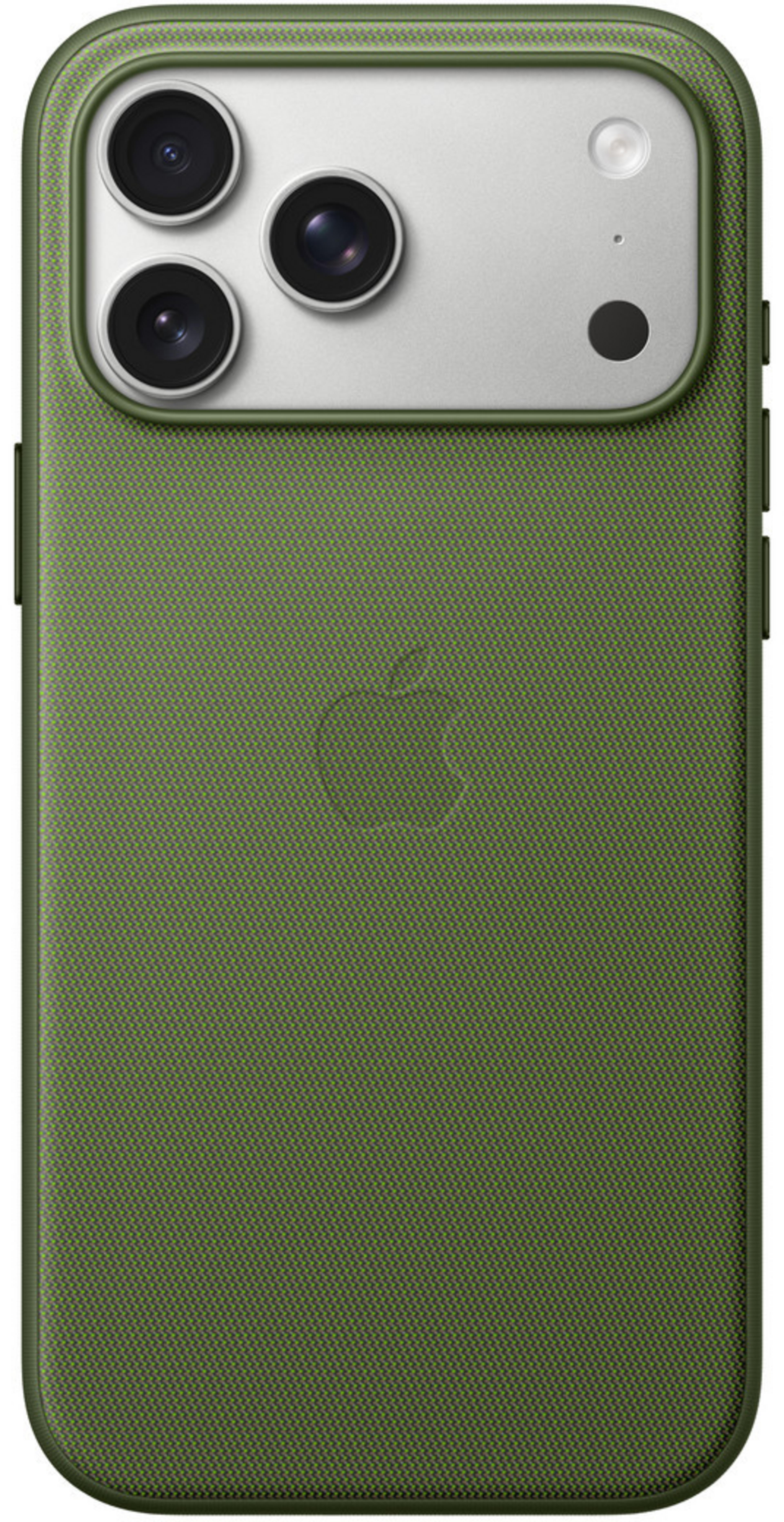 Coque tissage tech Apple iP17ProMax vert