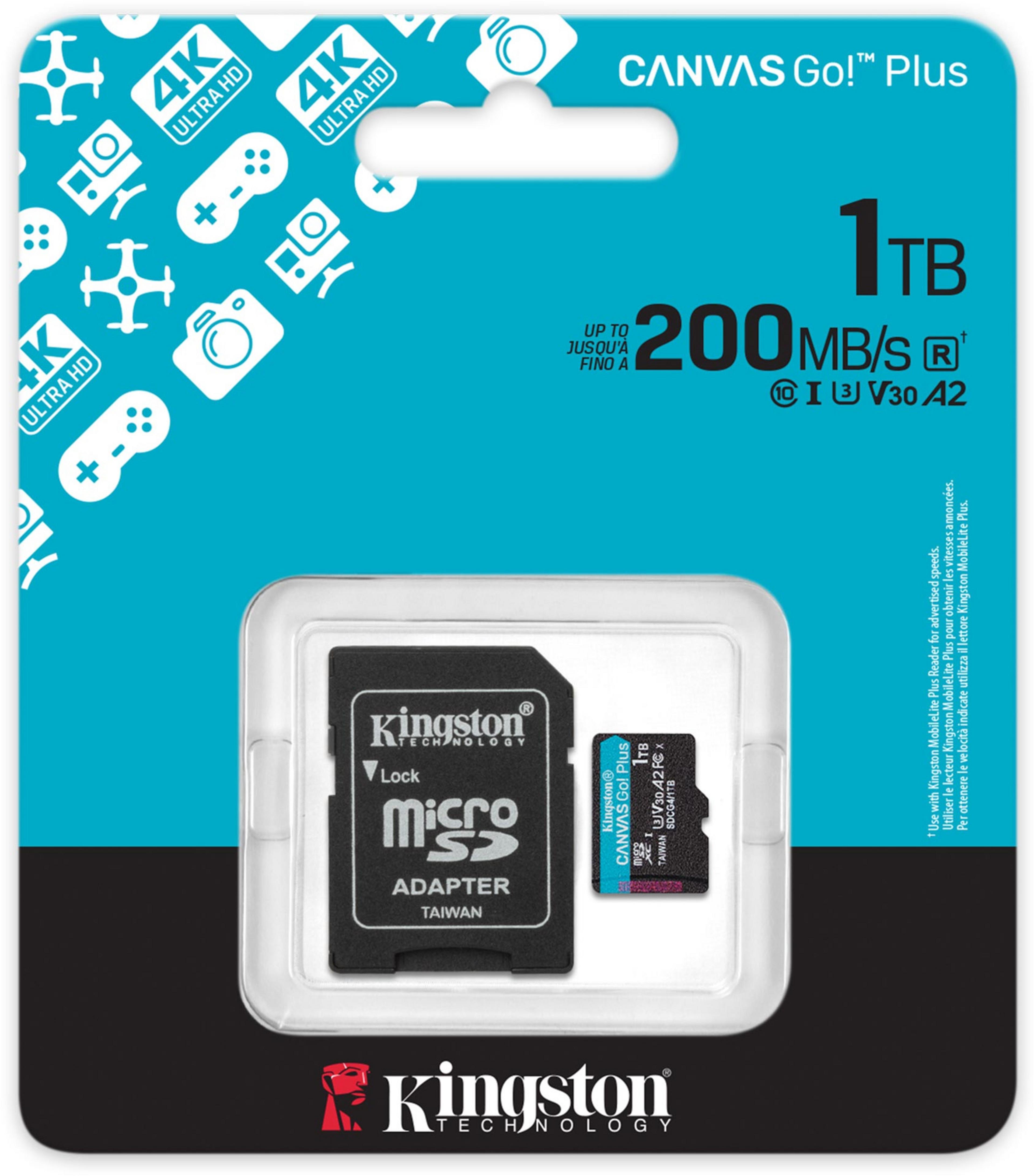 Kingston Canvas Go! Plus 1 TB microSDXC