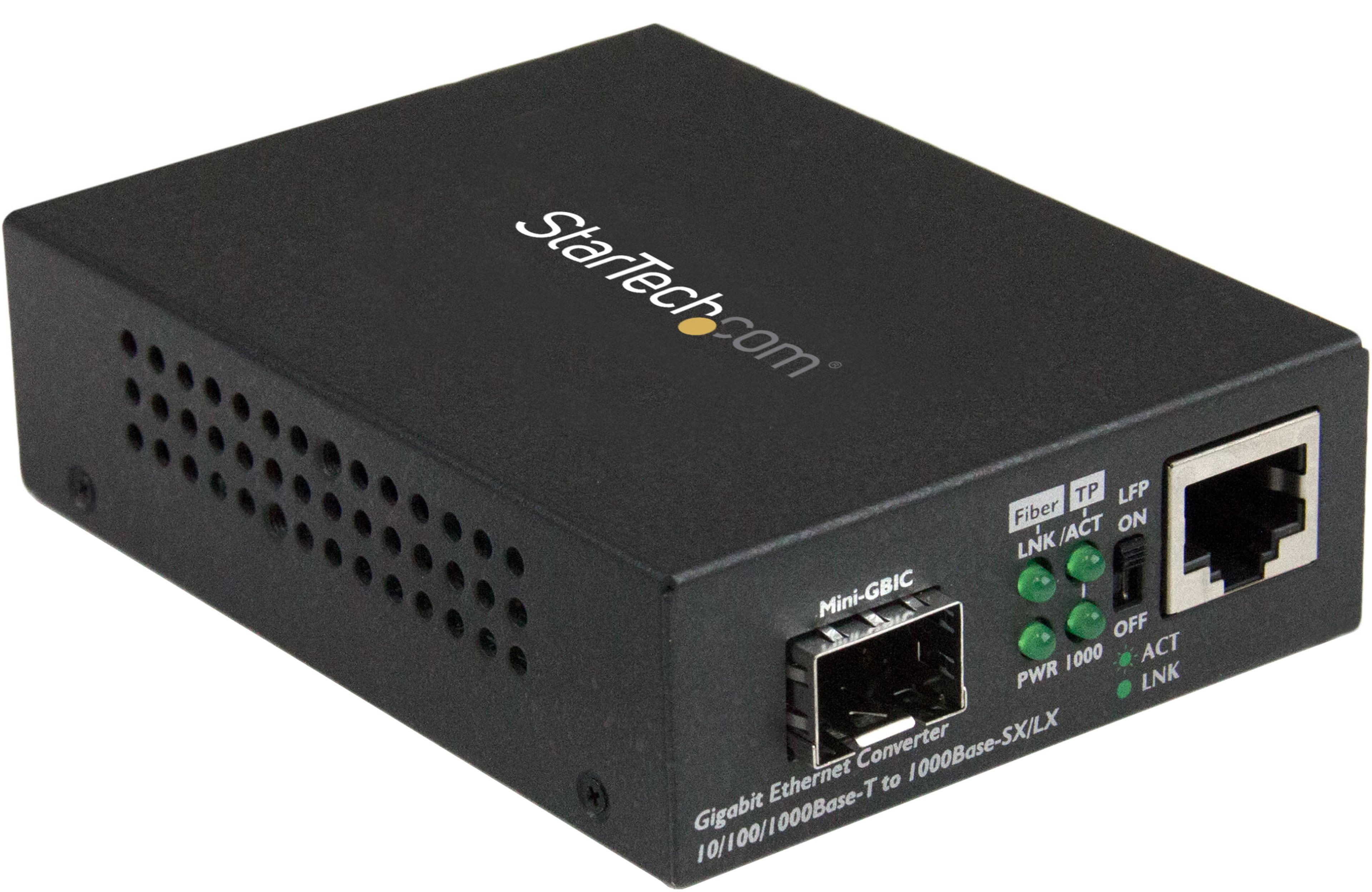 Convertidor medios StarTech MCM1110SFP