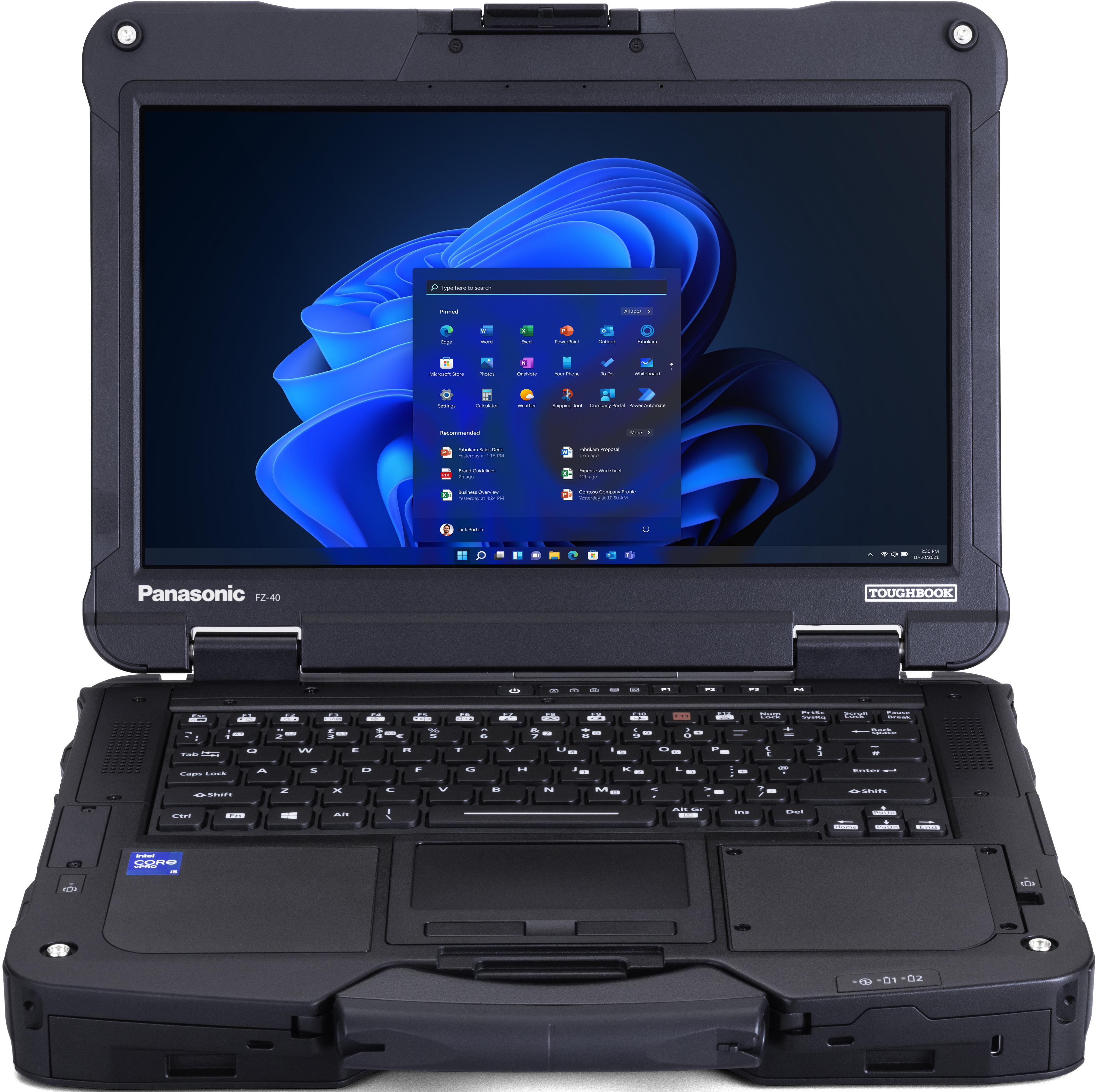 Panasonic FZ-40 mk1 LTE Webcam Toughbook