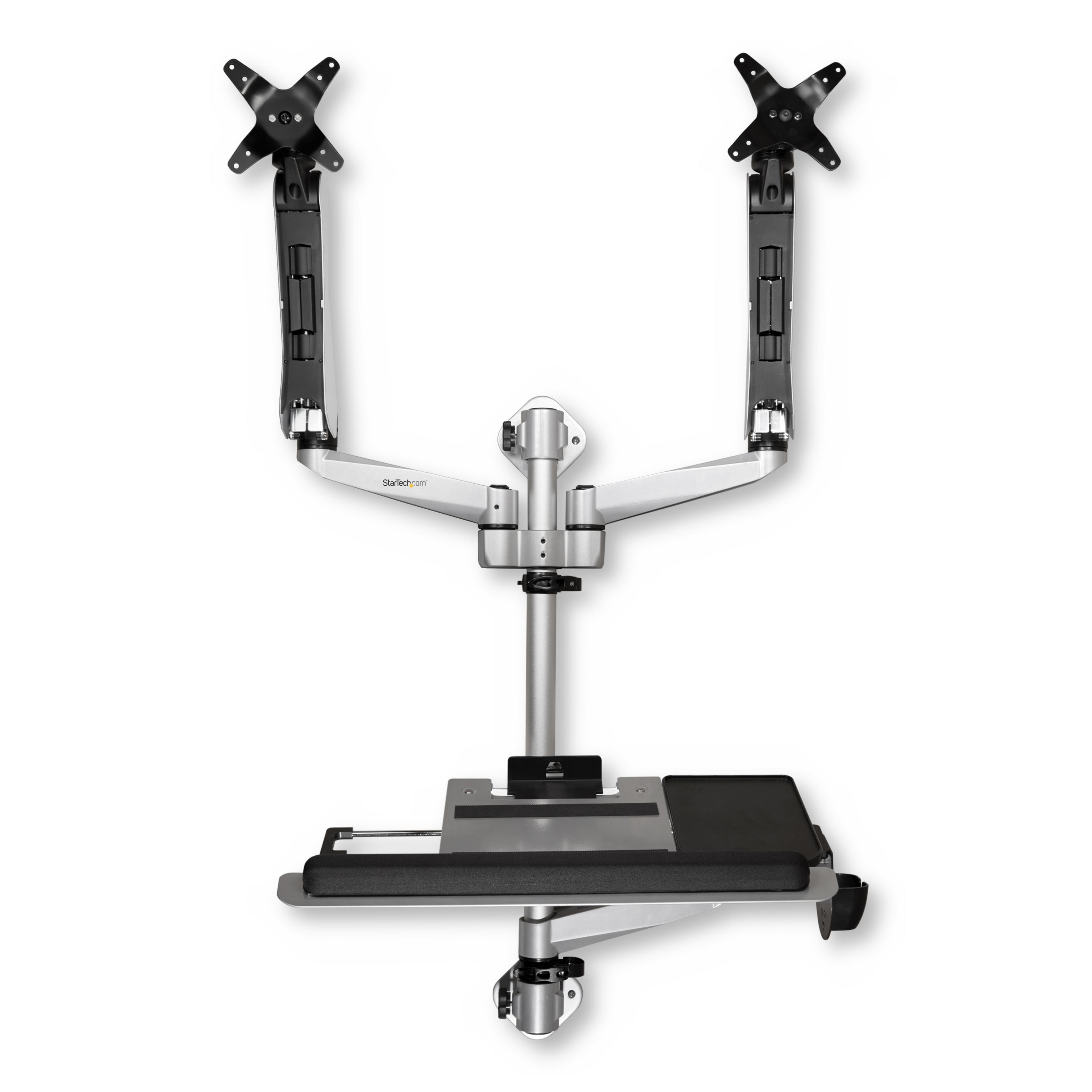 StarTech Wall-mount Sit/Stand Desk Dual