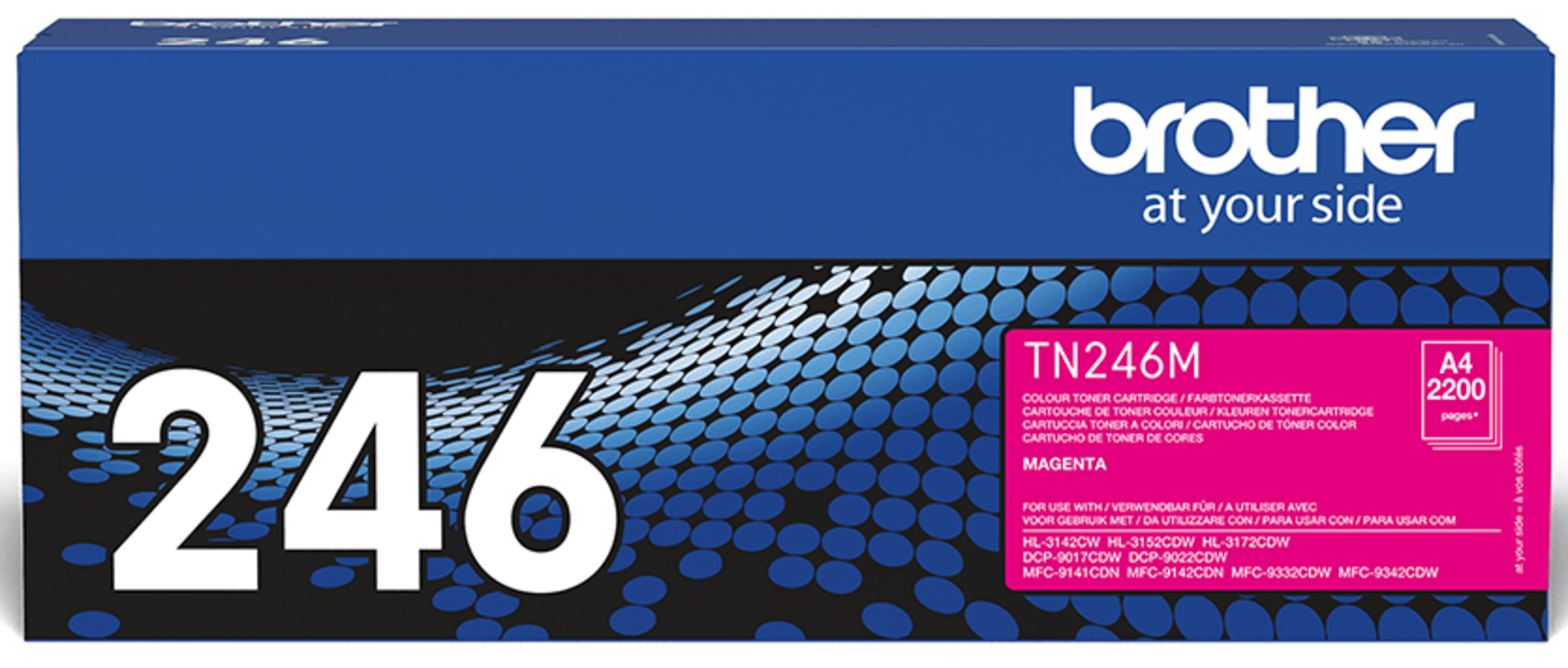 Brother TN-246M Toner Magenta