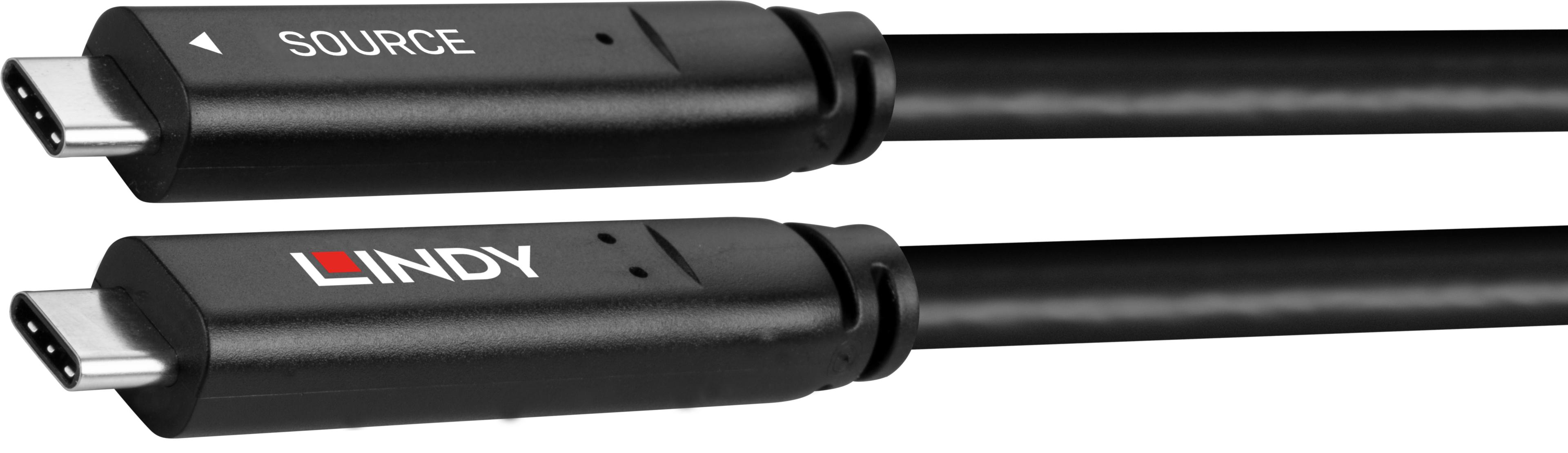 LINDY USB-C Hybrid Cable 8m
