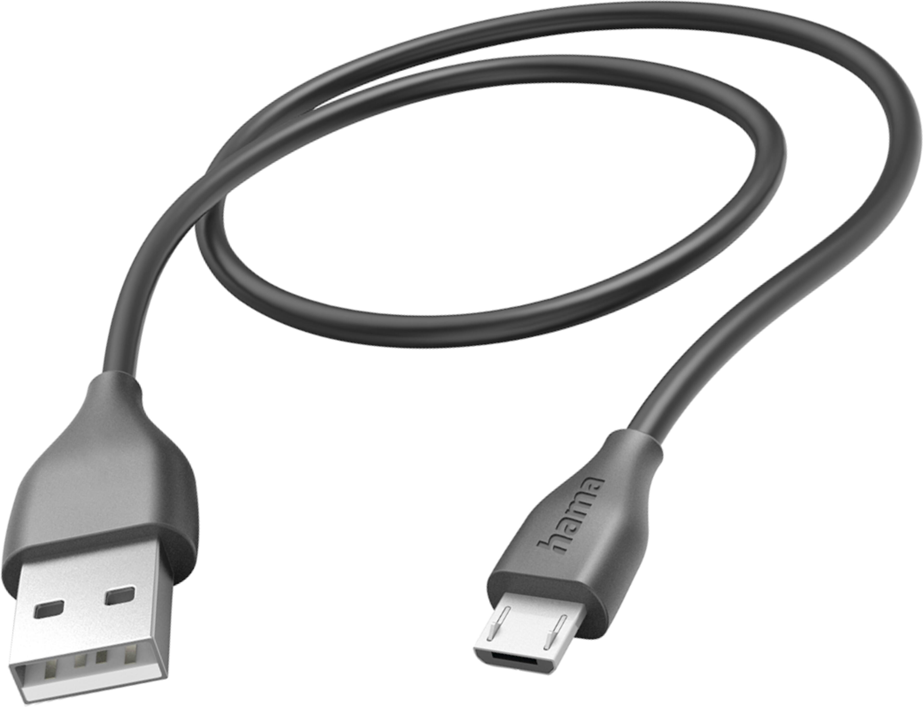Hama USB Typ A - Micro-B Kabel 1,5 m