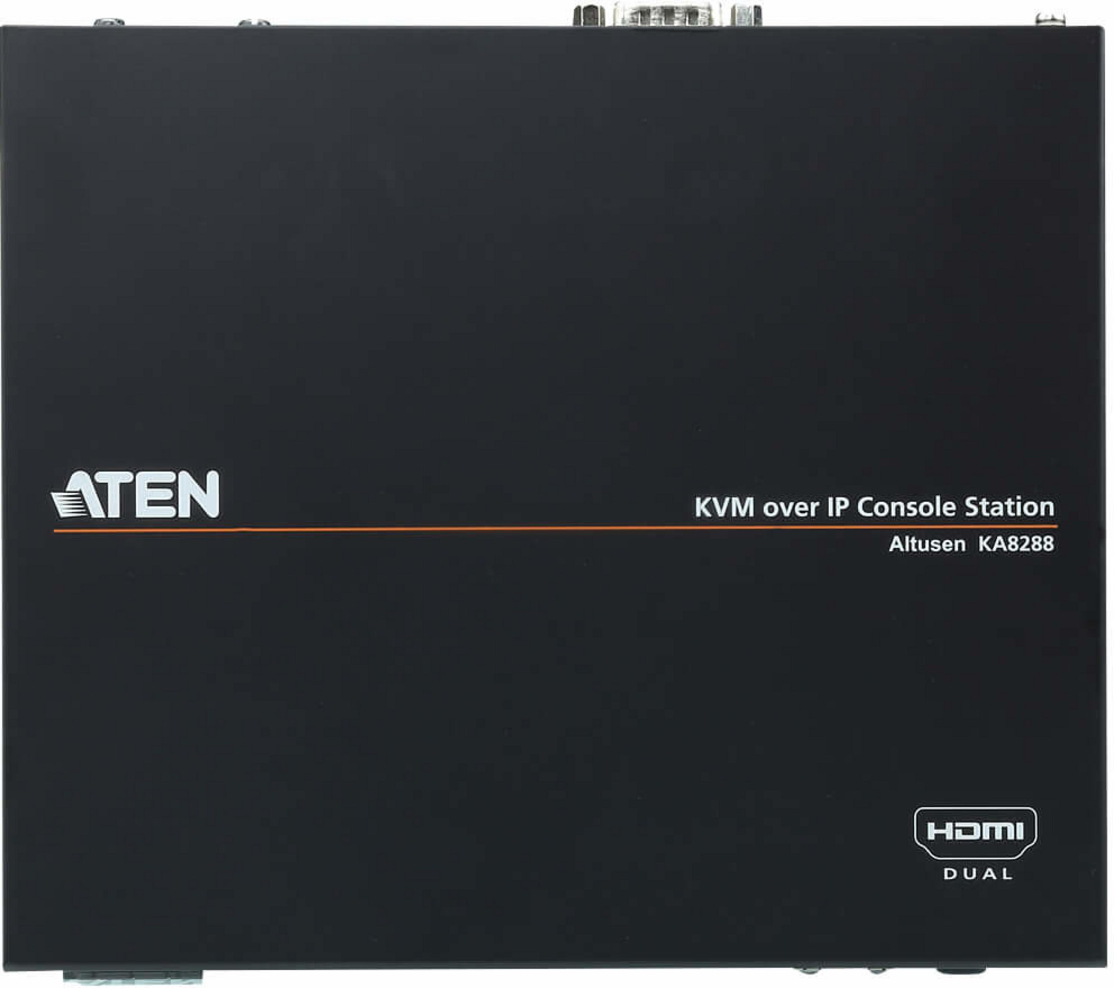 ATEN Dual HDMI KVM over IP Console Stat.